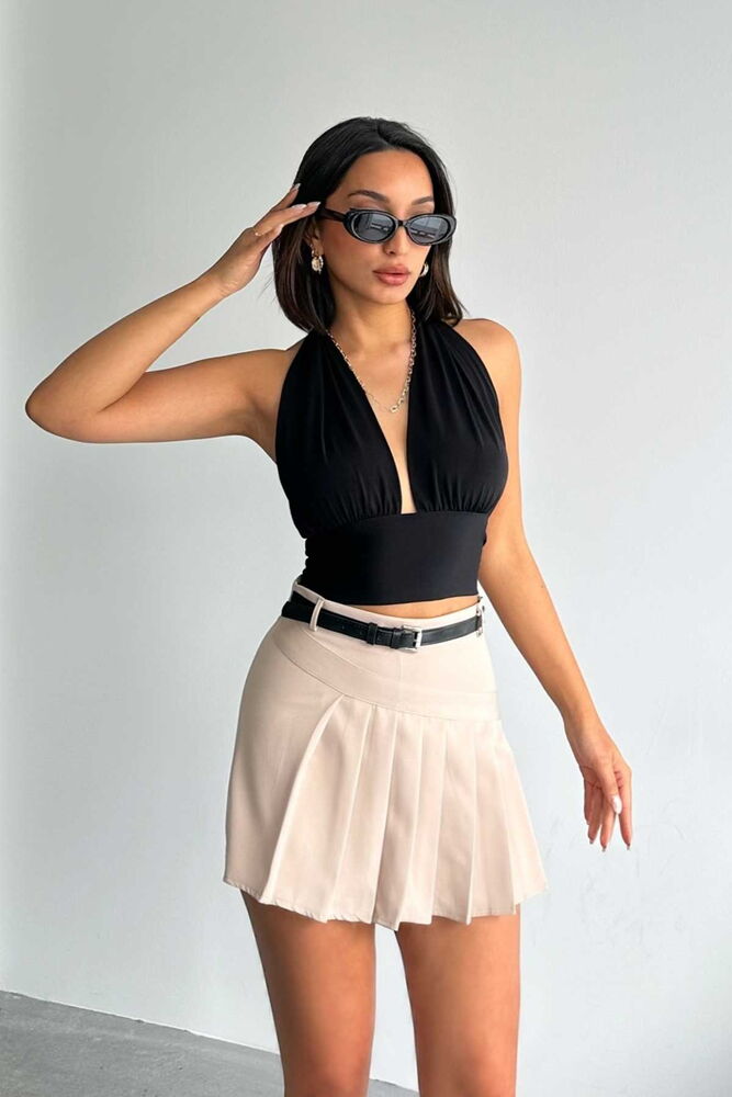 OutdoorPleated Woven Wholesale Shorts Wholesale Skirt – Brand: Topshow – Women & Kids, Baby Clothes Wholesale – TheBS Women