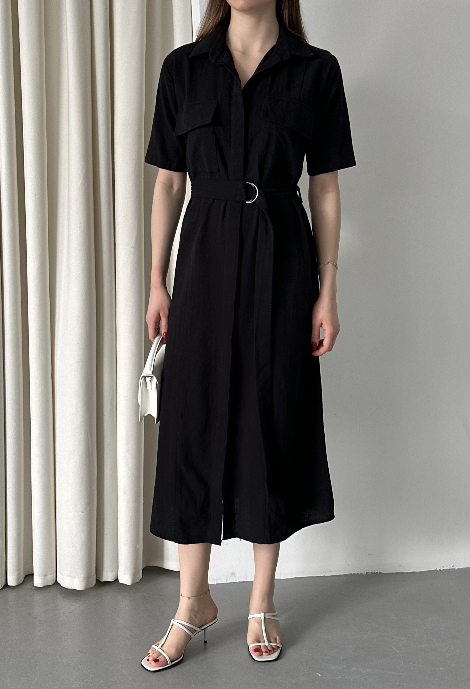 Belted Filam Dress - Brand: My Fashion - Women & Kids, Baby Clothes Wholesale - TheBS Women