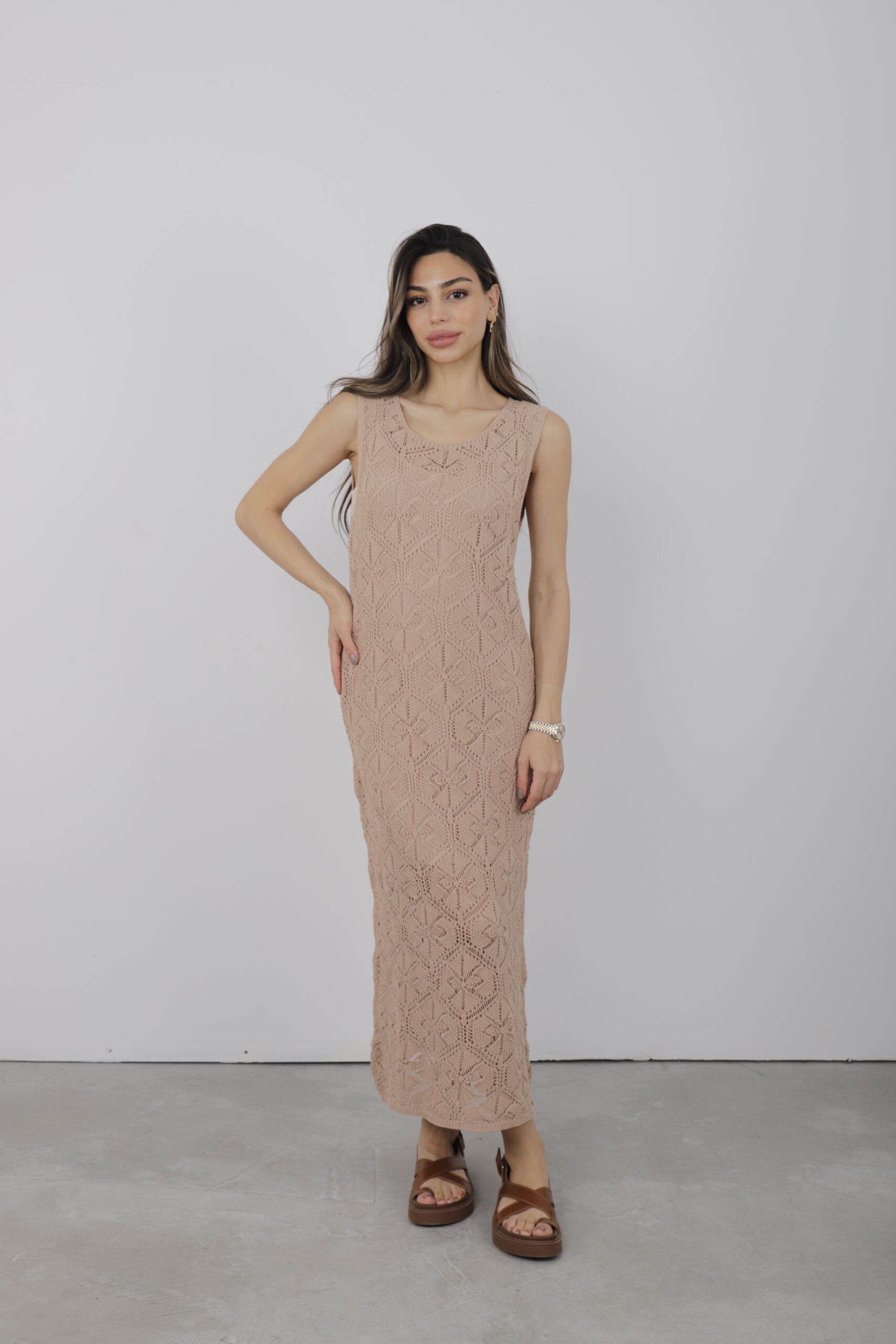 Knitted Knitted Sweater Dress - Brand: Cream Rouge - Women & Kids, Baby Clothes Wholesale - TheBS Women