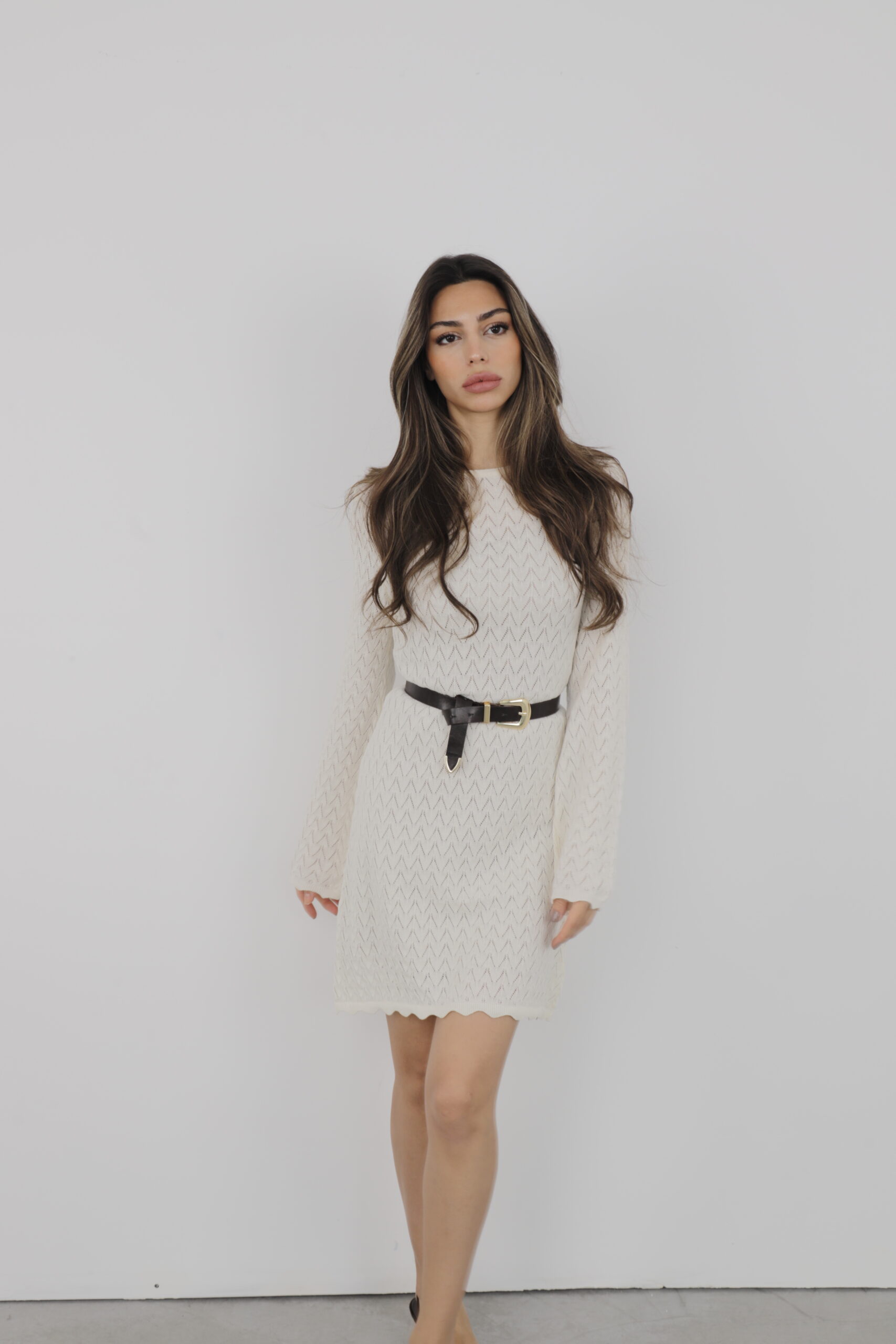 Knitted Sweater Dress Mini – Brand: Cream Rouge – Women & Kids, Baby Clothes Wholesale – TheBS Women