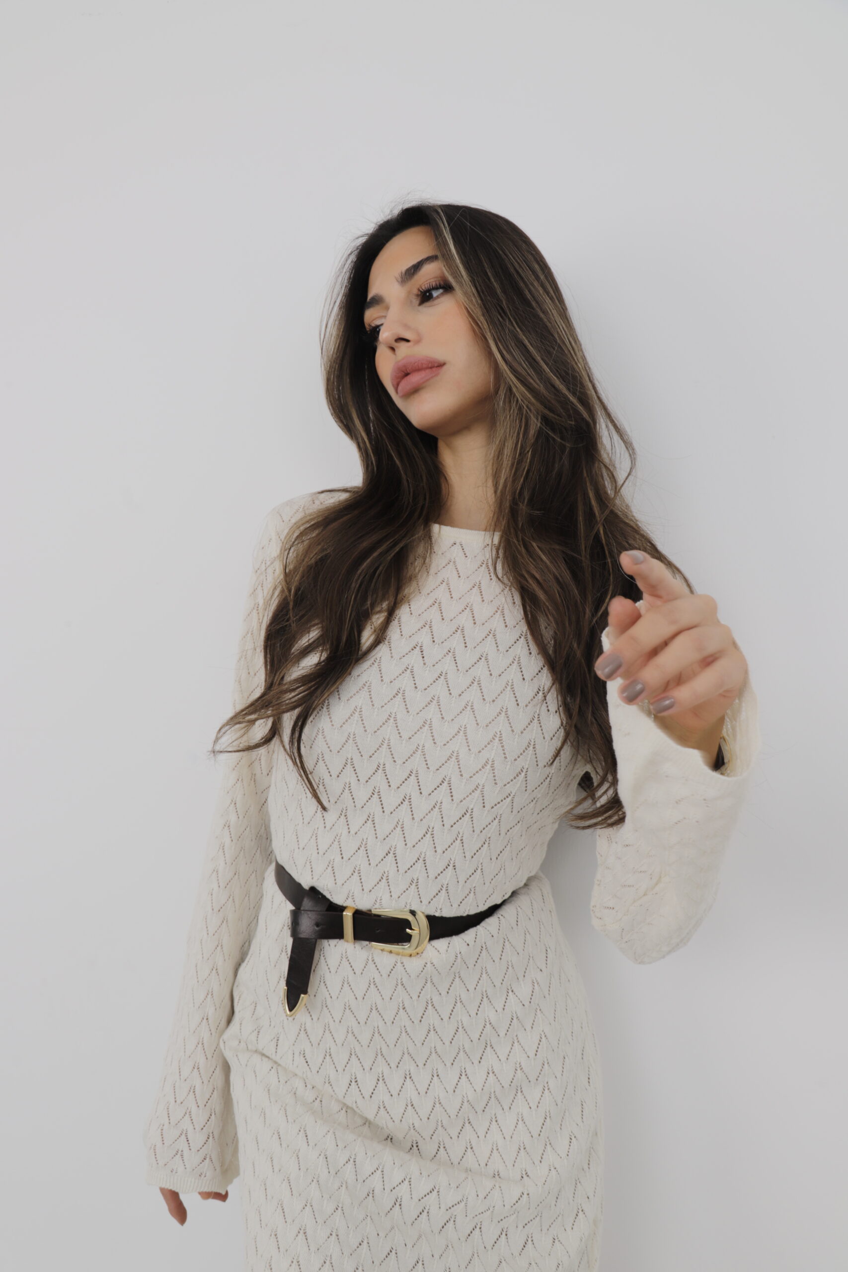 Knitted Sweater Dress Mini – Brand: Cream Rouge – Women & Kids, Baby Clothes Wholesale – TheBS Women