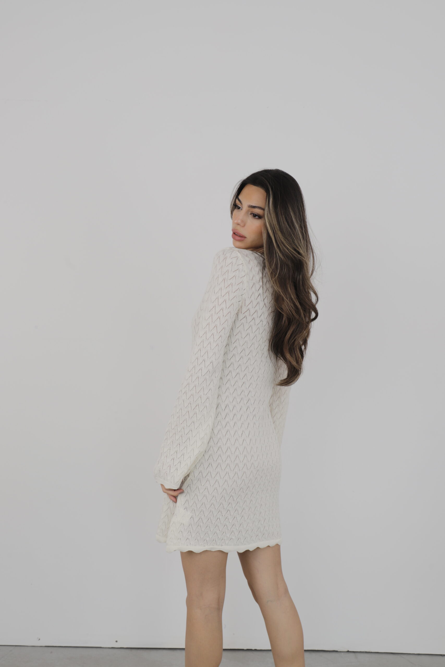 Knitted Sweater Dress Mini – Brand: Cream Rouge – Women & Kids, Baby Clothes Wholesale – TheBS Women