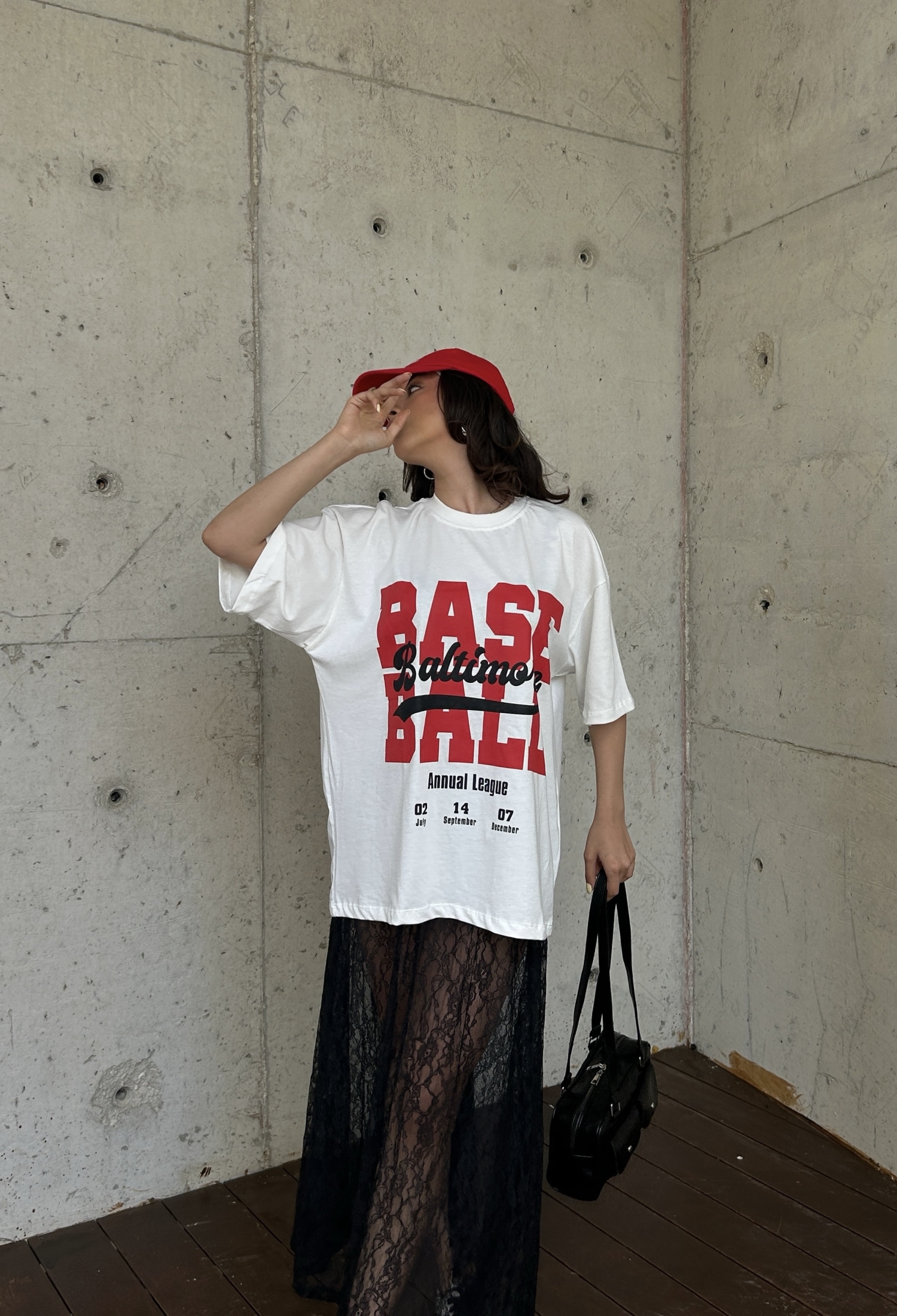 White 100% Cotton Printed Oversize T-shirt 29179 - Brand: First Angels - Women & Kids, Baby Clothes Wholesale - TheBS Women