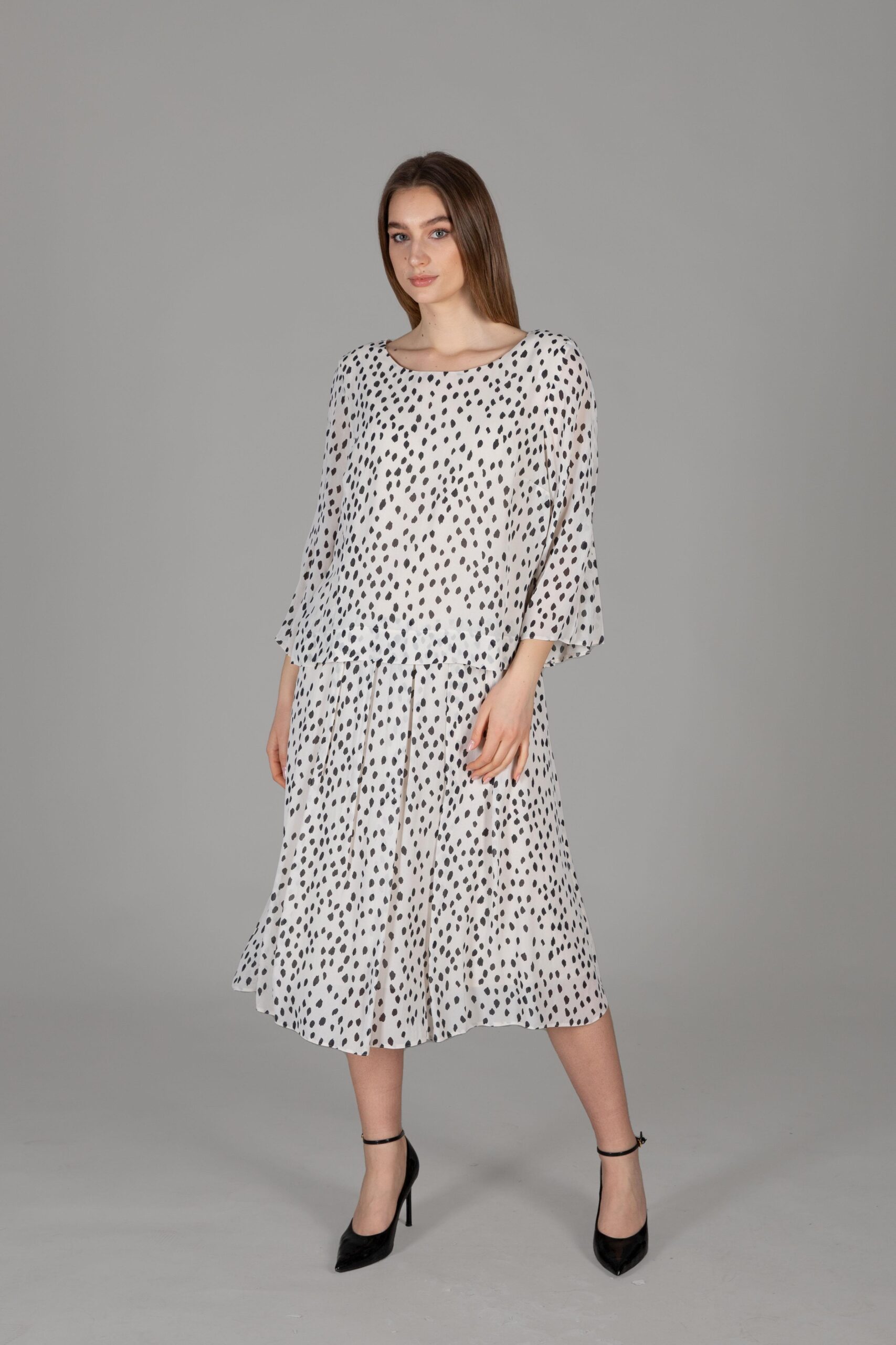 Round Neck Dress - Brand: GUMANIZE - Women & Kids, Baby Clothes Wholesale - TheBS Women Round Neck Dress - Brand: GUMANIZE - Women & Kids, Baby Clothes Wholesale - TheBS Women