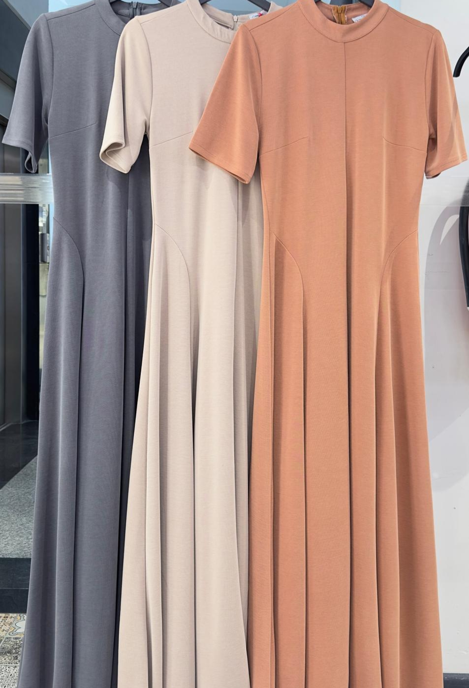 Dress Piece Detailed Maxi - Brand: Cream Rouge - Women & Kids, Baby Clothes Wholesale - TheBS Women