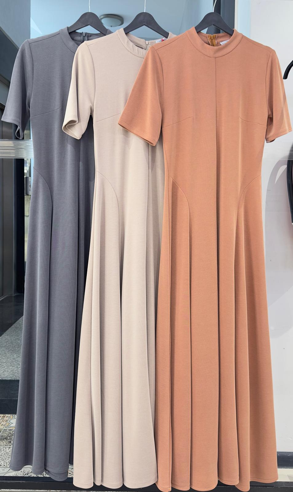 Dress Piece Detailed Maxi - Brand: Cream Rouge - Women & Kids, Baby Clothes Wholesale - TheBS Women