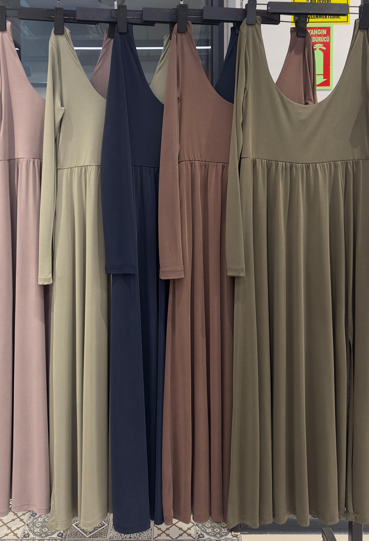 Dress Modal Front Slit - Brand: Cream Rouge - Women & Kids, Baby Clothes Wholesale - TheBS Women