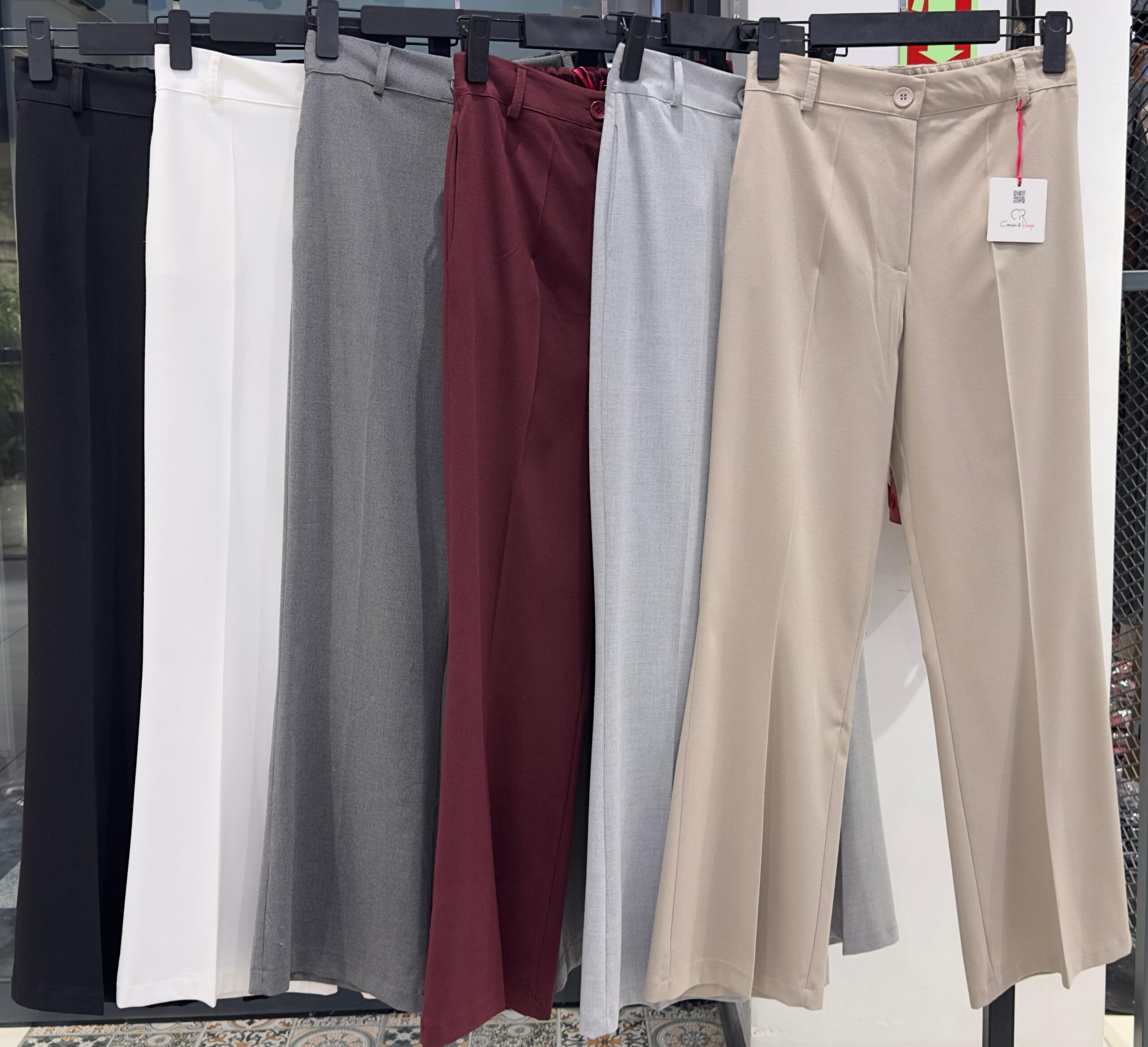 Pants Spanish Leg – Brand: Cream Rouge – Women & Kids, Baby Clothes Wholesale – TheBS Women