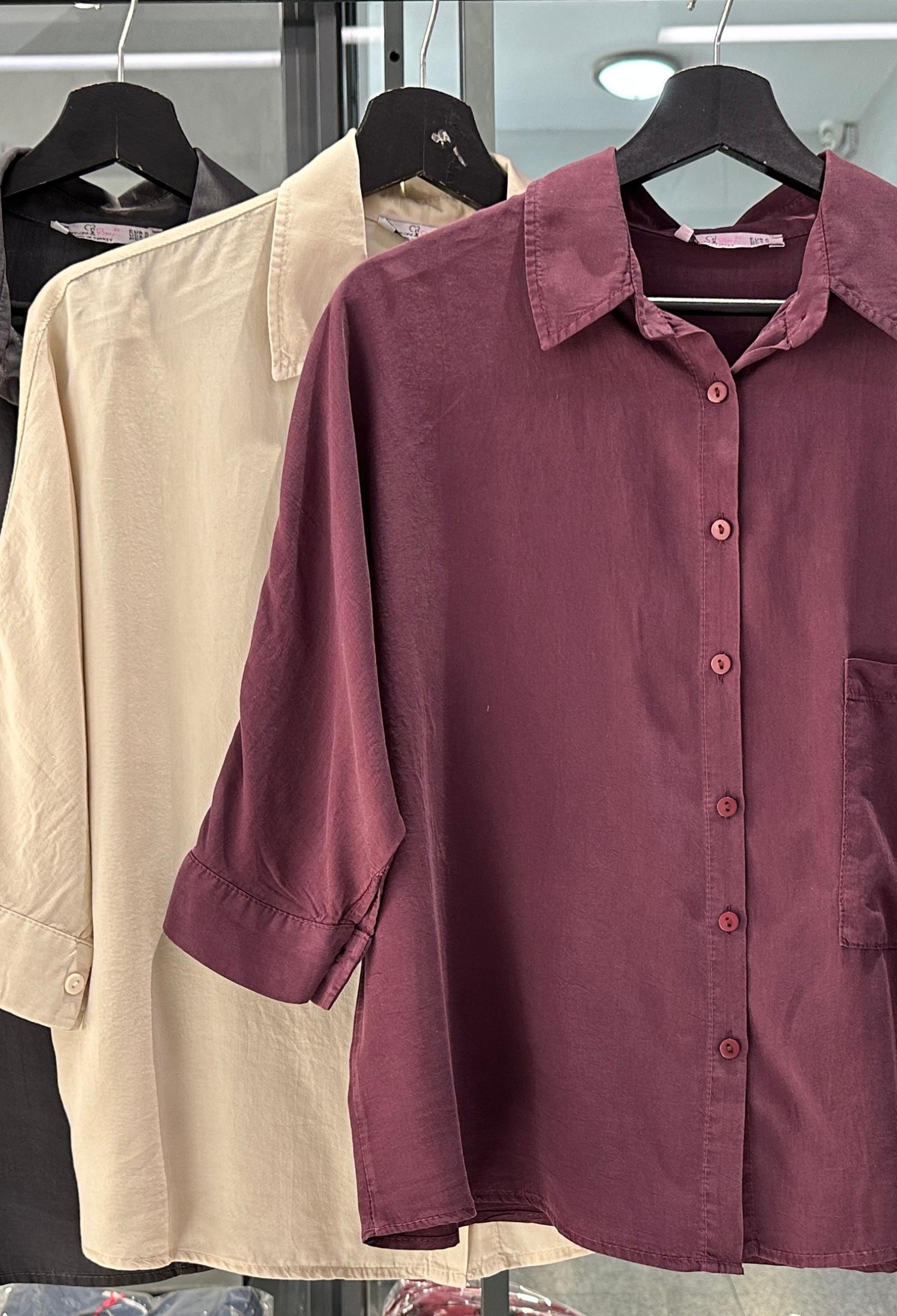 Oversize Shirts - Brand: Cream Rouge - Women & Kids, Baby Clothes Wholesale - TheBS Women