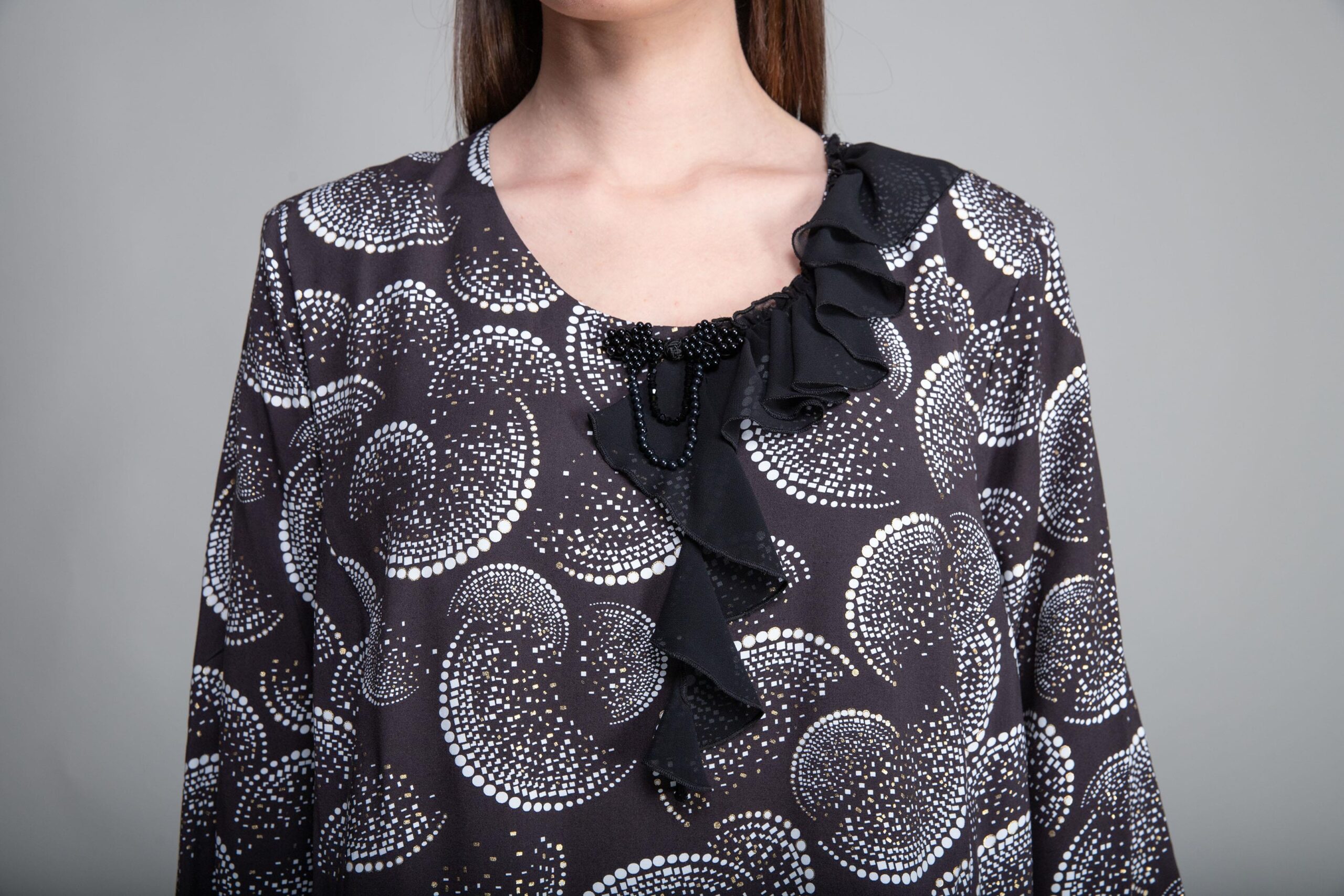 Round Neck Flush Empirme Dress - Brand: GUMANIZE - Women & Kids, Baby Clothes Wholesale - TheBS Women Round Neck Flush Empirme Dress - Brand: GUMANIZE - Women & Kids, Baby Clothes Wholesale - TheBS Women