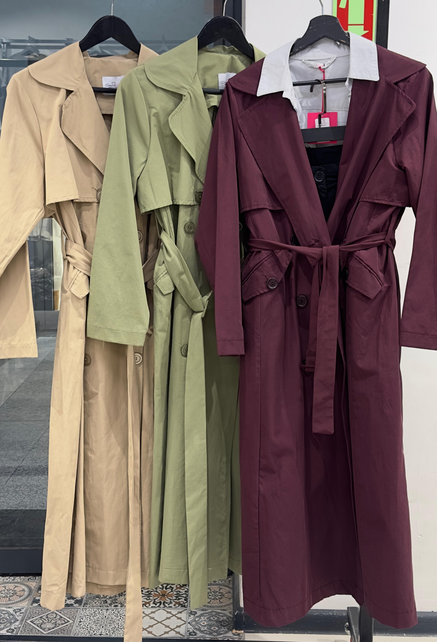 Trench With Windbreaker - Brand: Cream Rouge - Women & Kids, Baby Clothes Wholesale - TheBS Women