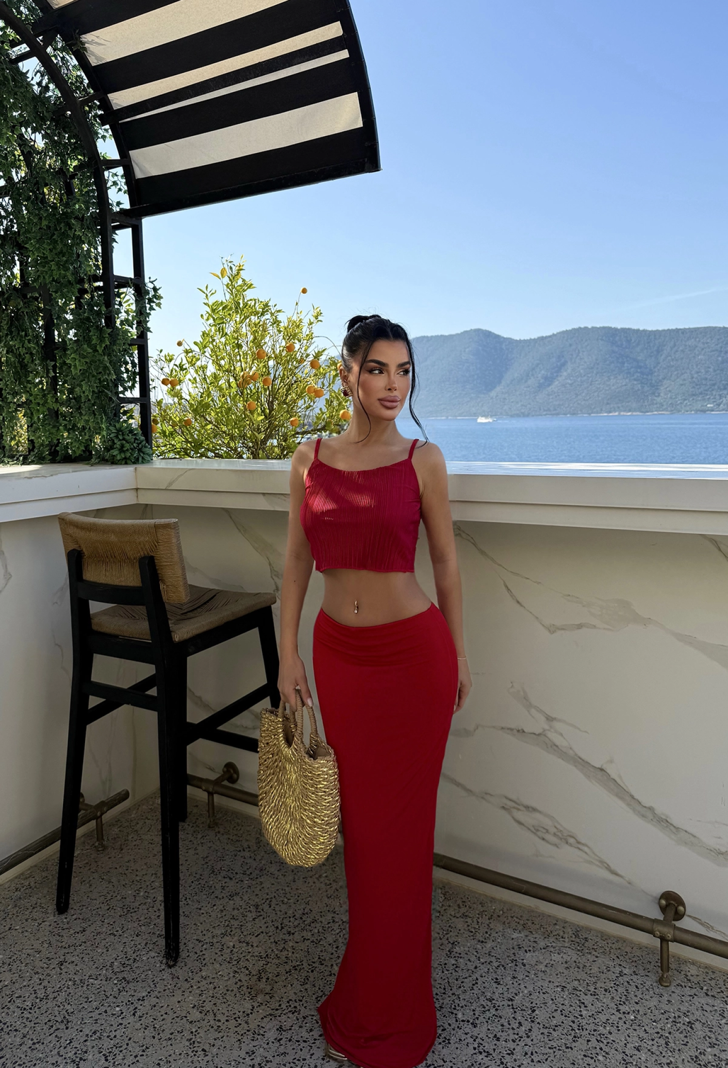 Suspender Skirt Suit - Brand: EYYO ATELIER - Women & Kids, Baby Clothes Wholesale - TheBS Women