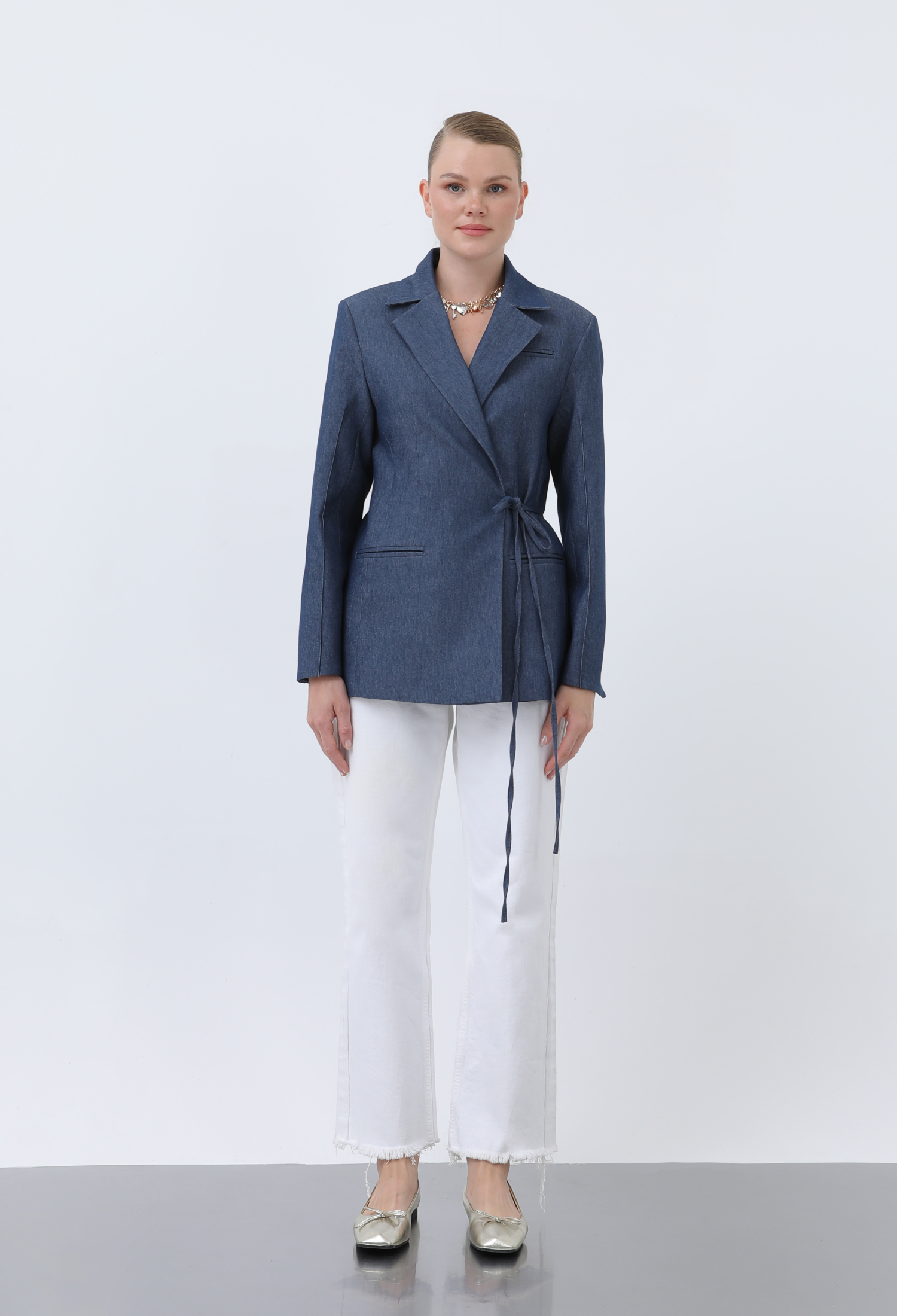 Women's Side Tie Jacket - Brand: SOUL - Women & Kids, Baby Clothes Wholesale - TheBS Women