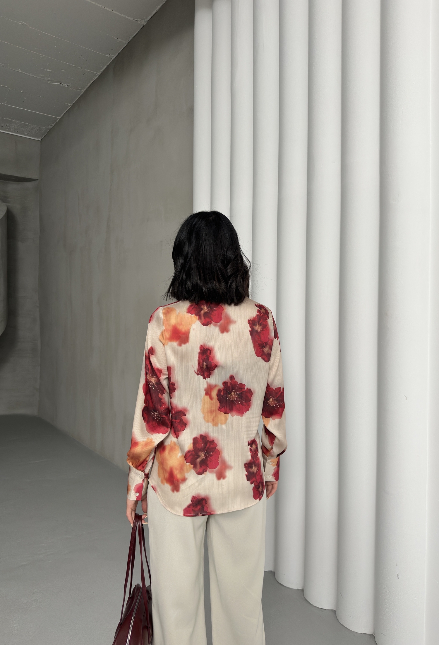 Opener Rose Pattern Shirt - Brand: My Fashion - Women & Kids, Baby Clothes Wholesale - TheBS Women