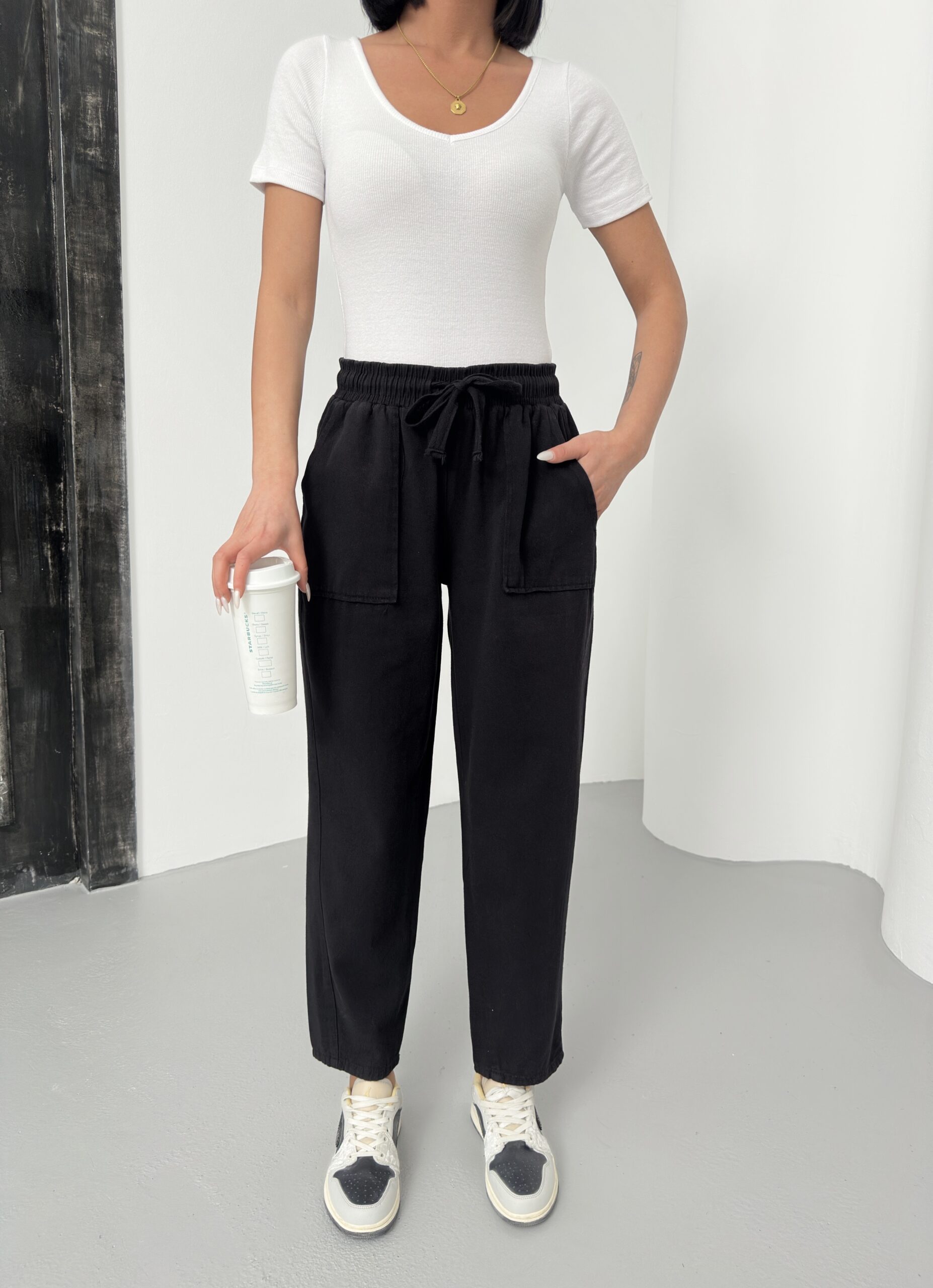 Pocketed Gabardine Pants - Brand: My Fashion - Women & Kids, Baby Clothes Wholesale - TheBS Women Pocketed Gabardine Pants - Brand: My Fashion - Women & Kids, Baby Clothes Wholesale - TheBS Women