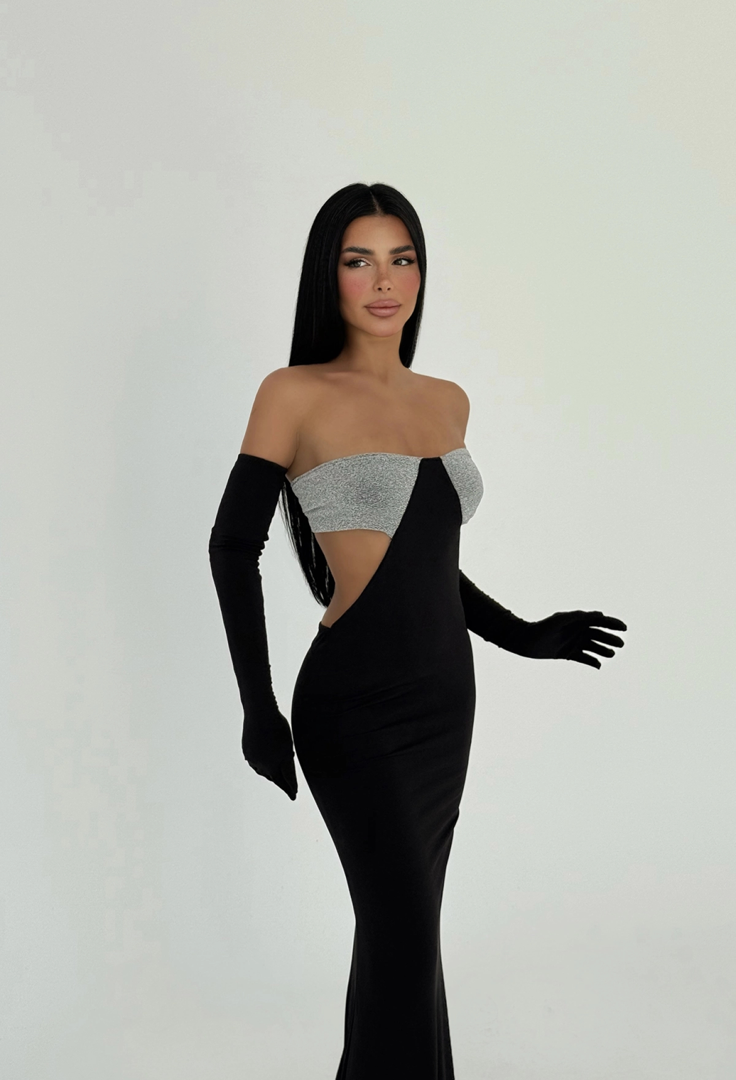 Elvera Glitter Detail Dress - Brand: EYYO ATELIER - Women & Kids, Baby Clothes Wholesale - TheBS Women