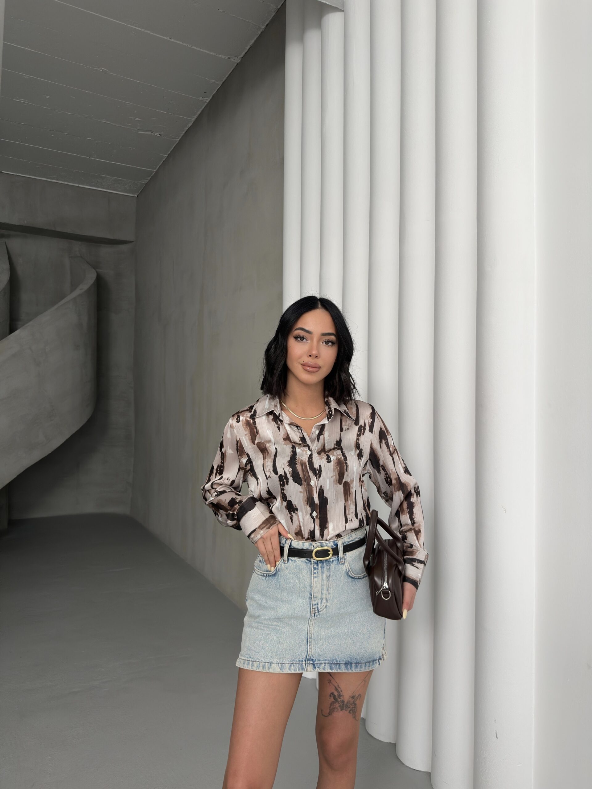 Van Gogh Pattern Shirt - Brand: My Fashion - Women & Kids, Baby Clothes Wholesale - TheBS Women Van Gogh Pattern Shirt - Brand: My Fashion - Women & Kids, Baby Clothes Wholesale - TheBS Women