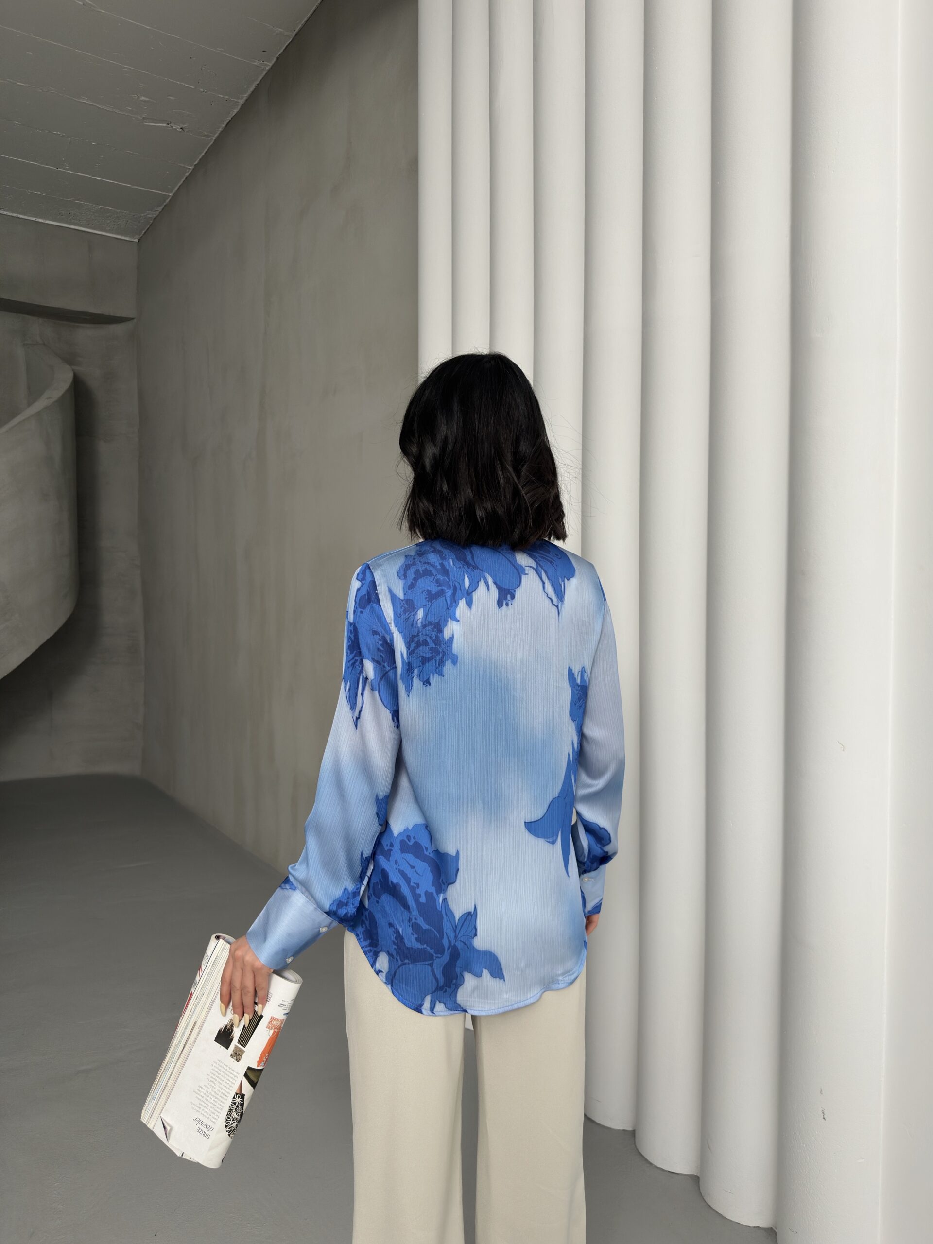 Rose Pattern Shirt With Buds - Brand: My Fashion - Women & Kids, Baby Clothes Wholesale - TheBS Women Rose Pattern Shirt With Buds - Brand: My Fashion - Women & Kids, Baby Clothes Wholesale - TheBS Women