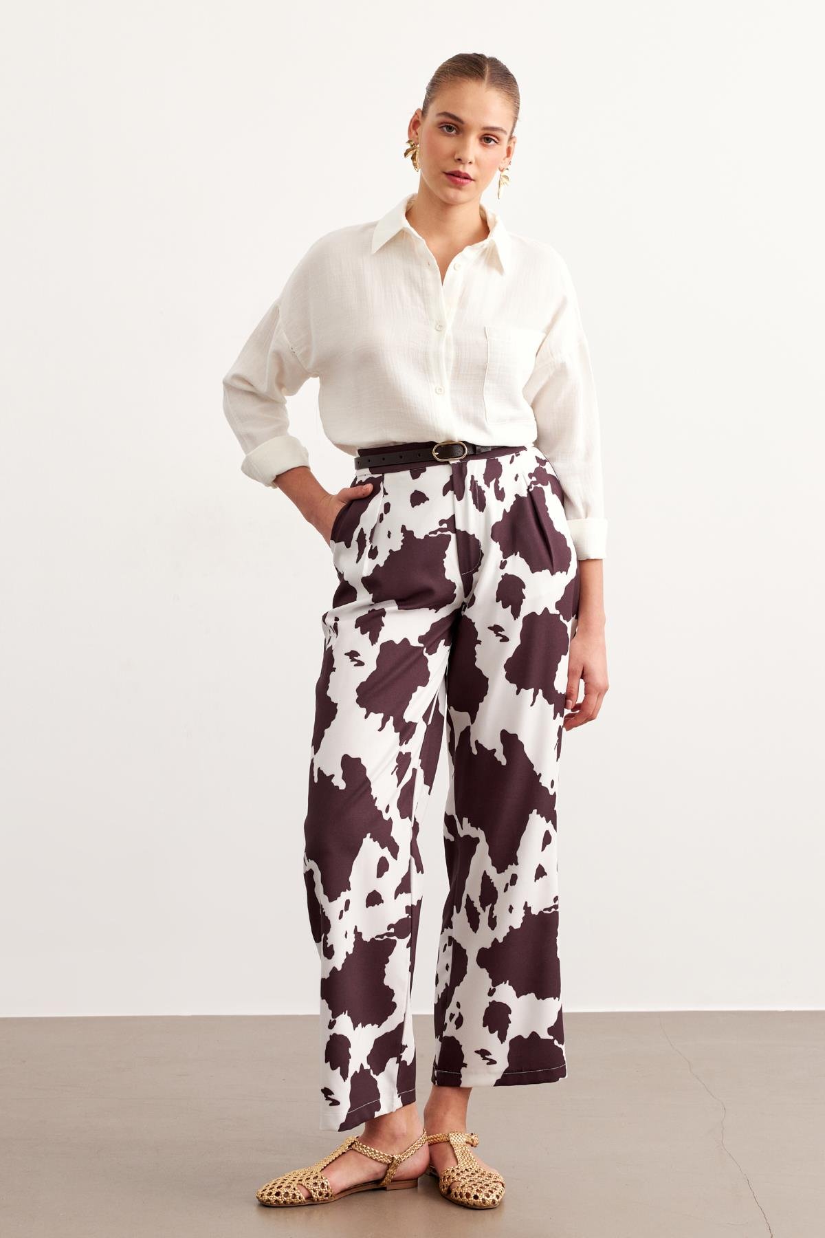 Polka Dot Print Pants - Multicolor - Brand: Levure - Women & Kids, Baby Clothes Wholesale - TheBS Women Polka Dot Print Pants - Multicolor - Brand: Levure - Women & Kids, Baby Clothes Wholesale - TheBS Women