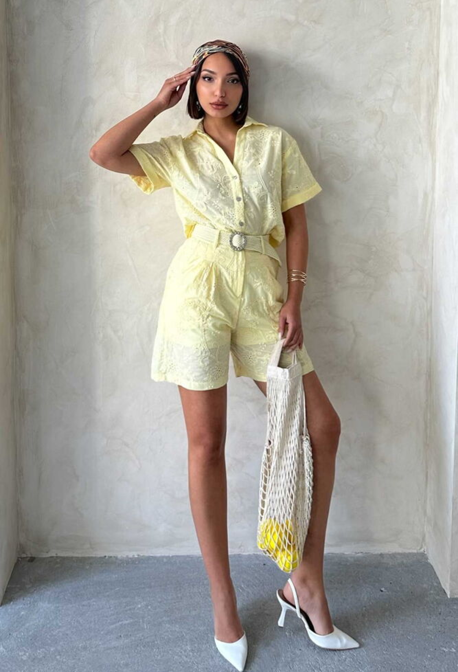 Embroidered Voile Shorts - Brand: Topshow - Women & Kids, Baby Clothes Wholesale - TheBS Women