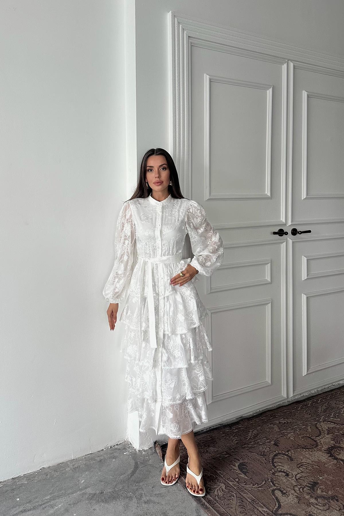 WholesaleWalloon Striped Floor Coat Dress - Brand: Elisa - Women & Kids, Baby Clothes Wholesale - TheBS Women WholesaleWalloon Striped Floor Coat Dress - Brand: Elisa - Women & Kids, Baby Clothes Wholesale - TheBS Women