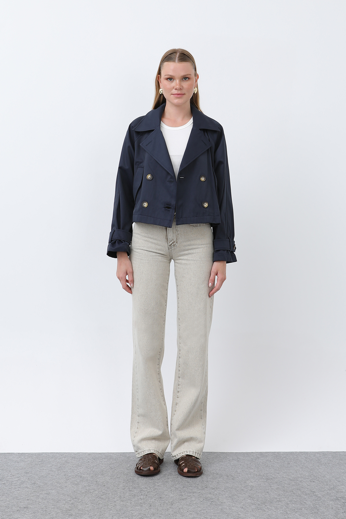 Women's Short Trench - Brand: SOUL - Women & Kids, Baby Clothes Wholesale - TheBS Women Women's Short Trench - Brand: SOUL - Women & Kids, Baby Clothes Wholesale - TheBS Women