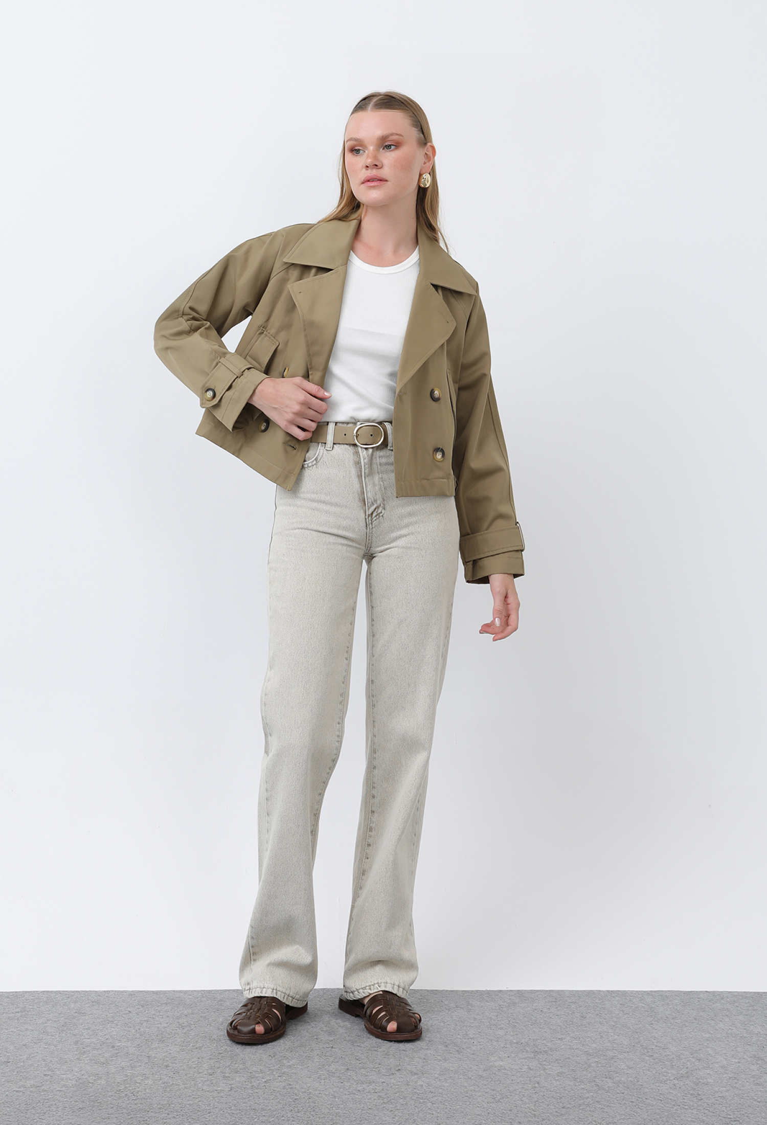 Women's Short Trench - Brand: SOUL - Women & Kids, Baby Clothes Wholesale - TheBS Women