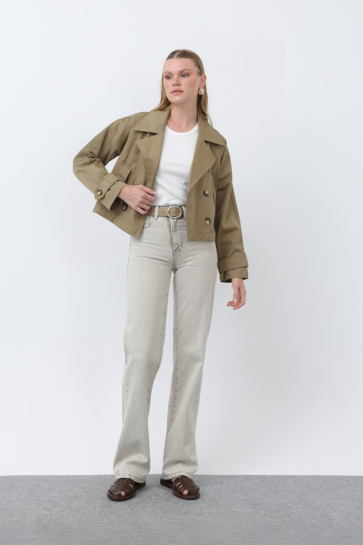 Women's Short Trench - Brand: SOUL - Women & Kids, Baby Clothes Wholesale - TheBS Women Women's Short Trench - Brand: SOUL - Women & Kids, Baby Clothes Wholesale - TheBS Women