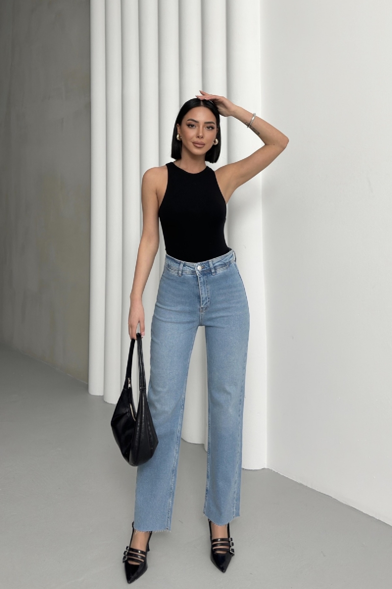 Pocket Detailed Palazzo Jeans - Brand: XLove - Women & Kids, Baby Clothes Wholesale - TheBS Women Pocket Detailed Palazzo Jeans - Brand: XLove - Women & Kids, Baby Clothes Wholesale - TheBS Women