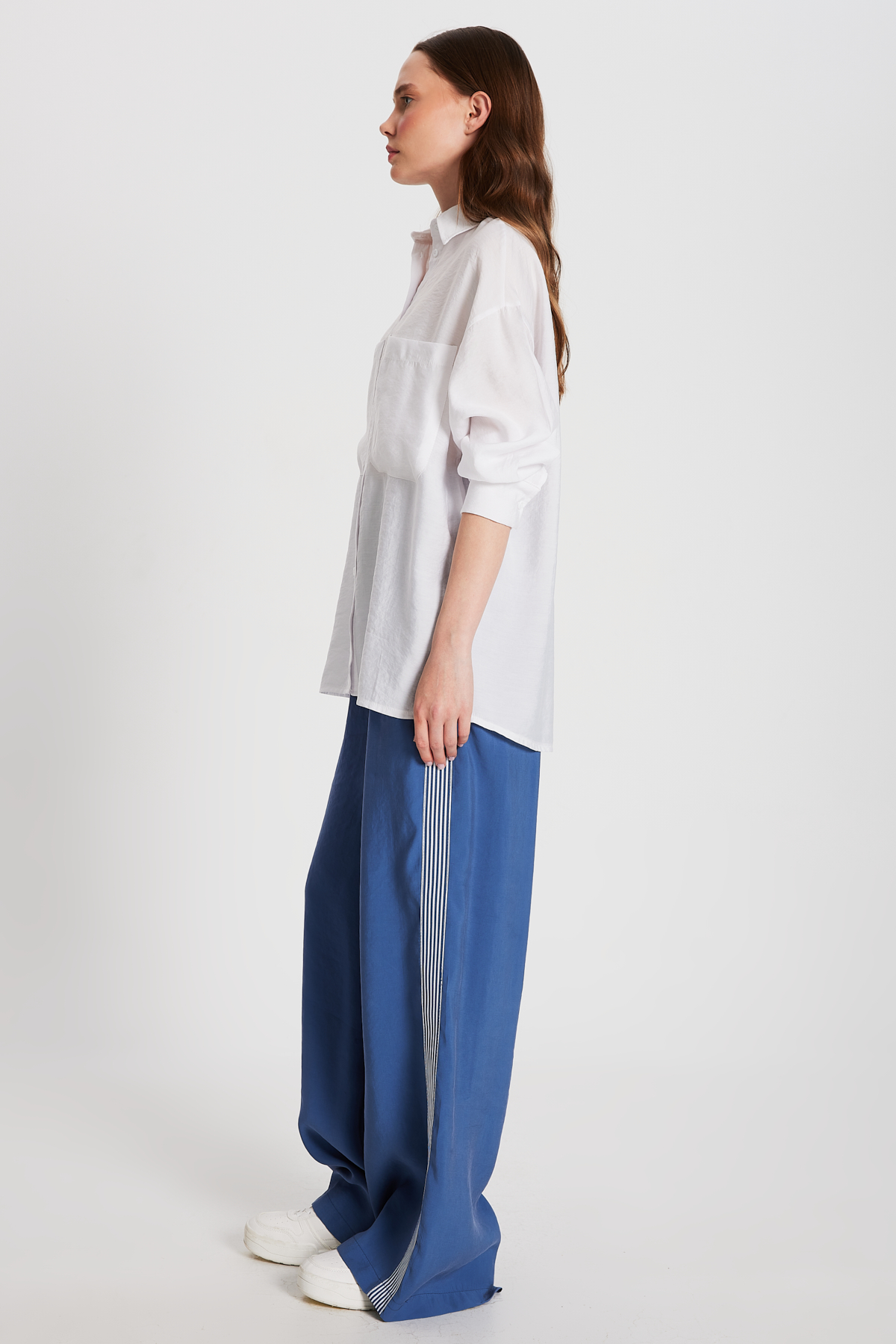 100% Modal Loose Fit Side Striped Pants 29139 - Brand: First Angels - Women & Kids, Baby Clothes Wholesale - TheBS Women 100% Modal Loose Fit Side Striped Pants 29139 - Brand: First Angels - Women & Kids, Baby Clothes Wholesale - TheBS Women