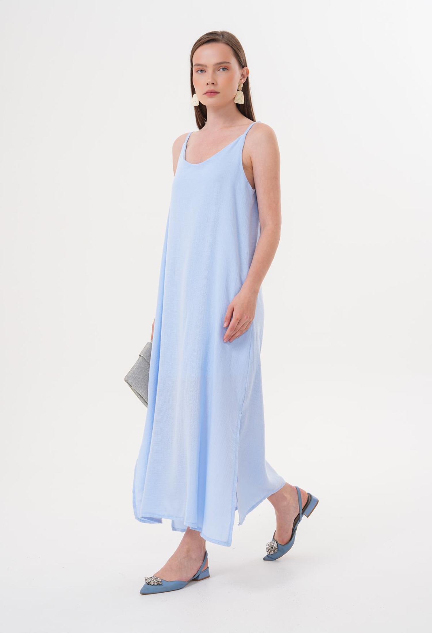 Hanger Adjustable Oversize Mueslin Dress - Brand: Levure - Women & Kids, Baby Clothes Wholesale - TheBS Women