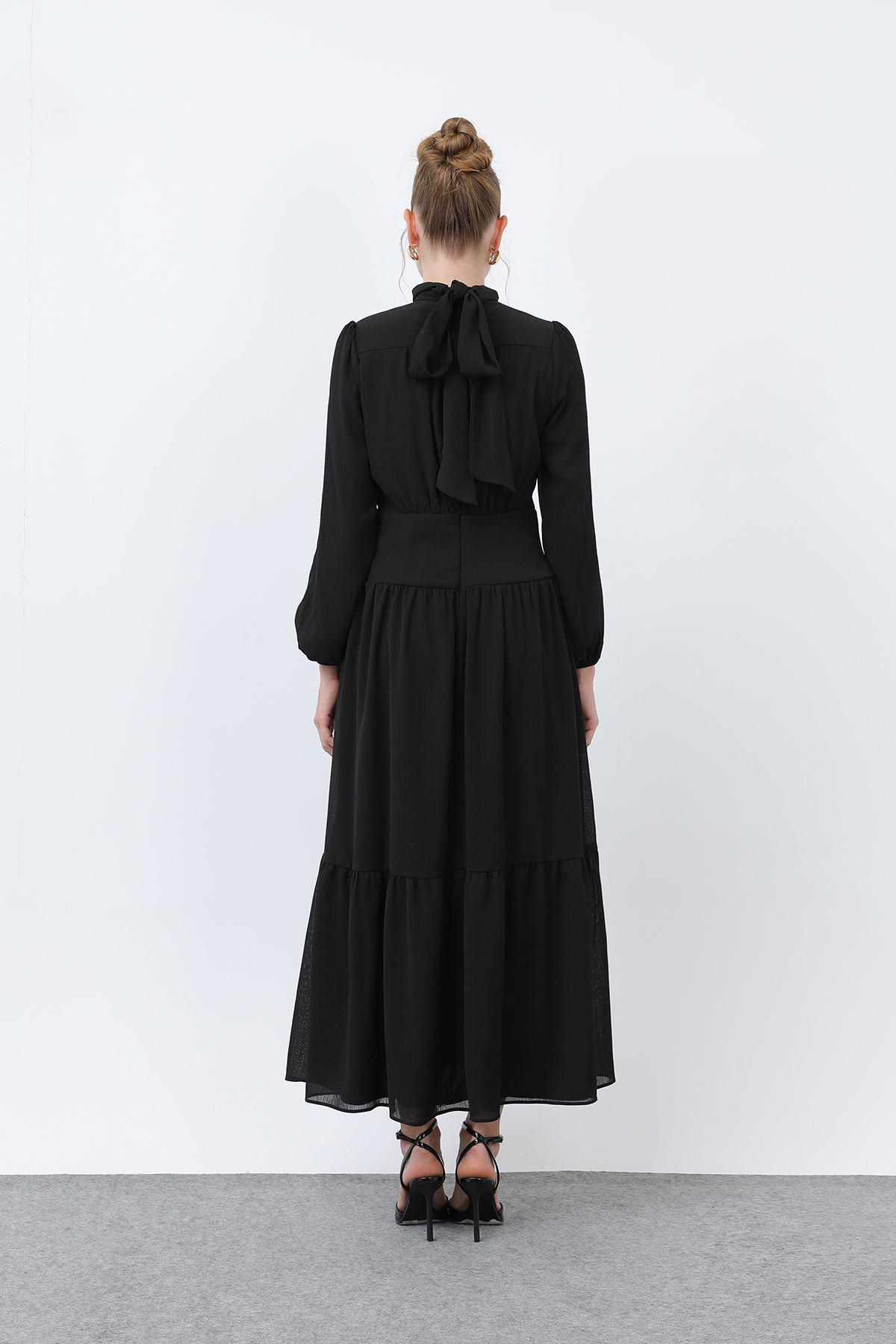 Women's Drape Detailed High Neck Dress - Brand: Puane - Women & Kids, Baby Clothes Wholesale - TheBS Women Women's Drape Detailed High Neck Dress - Brand: Puane - Women & Kids, Baby Clothes Wholesale - TheBS Women