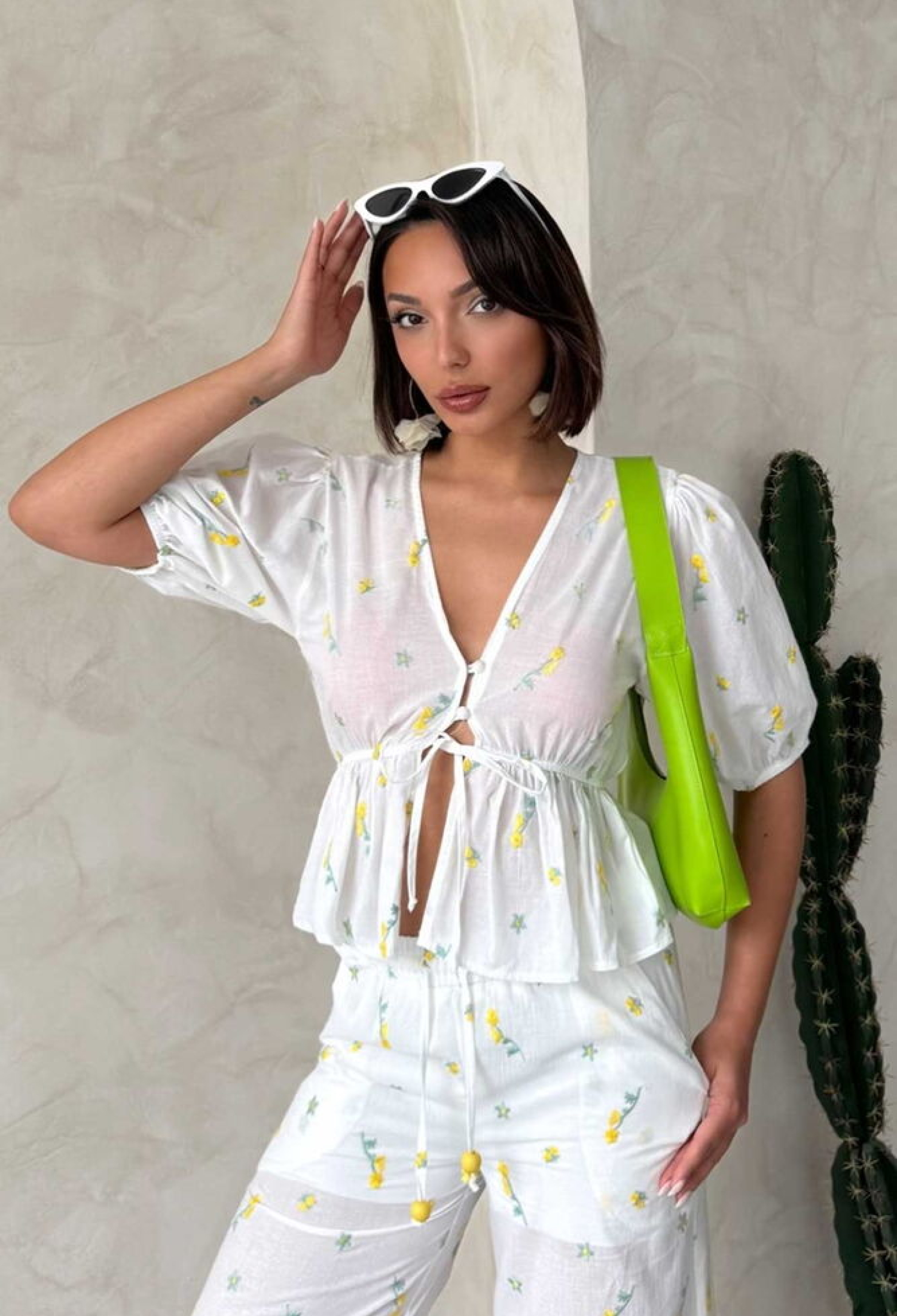 Embroidered Voile Blouse - Brand: Topshow - Women & Kids, Baby Clothes Wholesale - TheBS Women