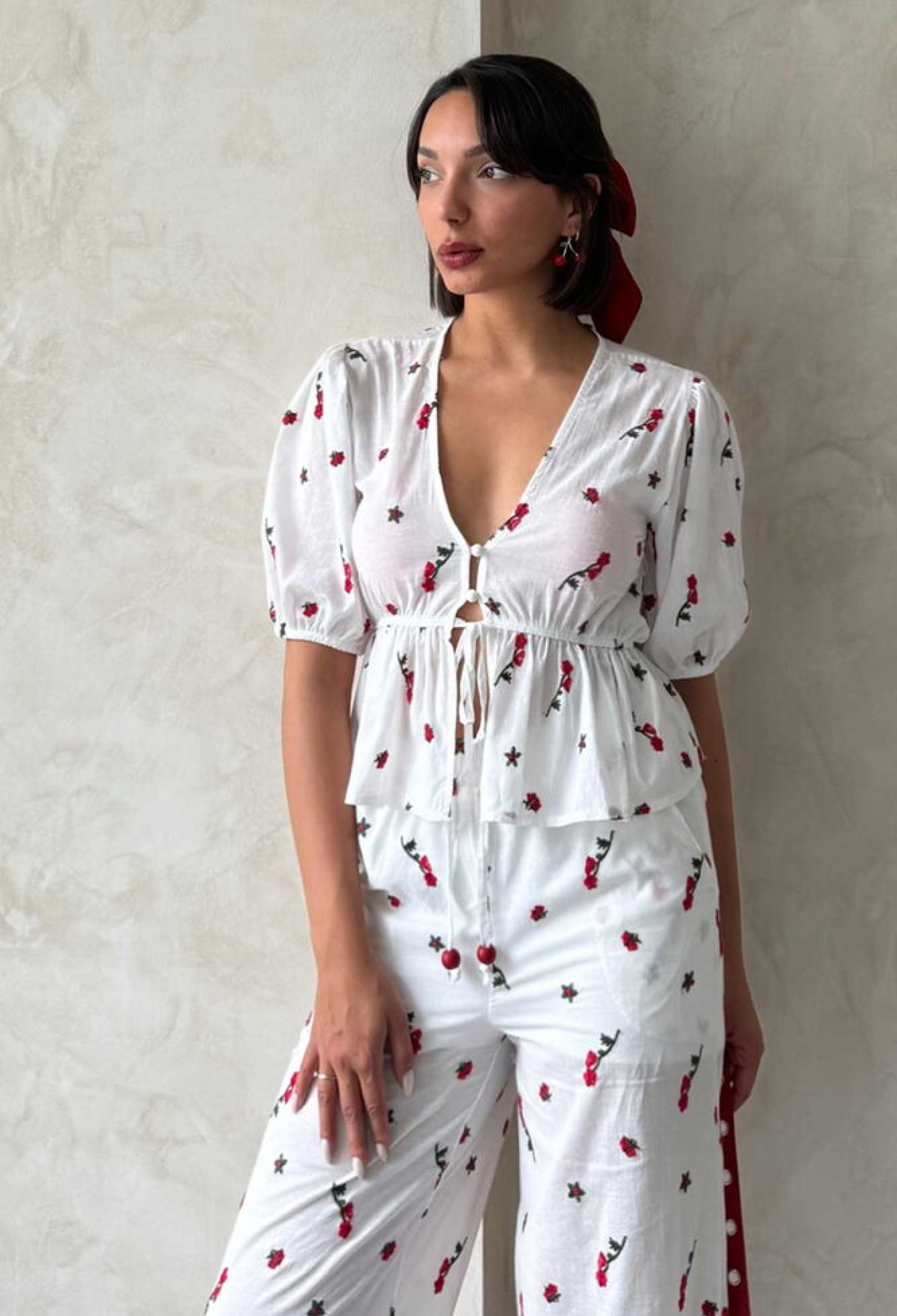 Embroidered Voile Blouse - Brand: Topshow - Women & Kids, Baby Clothes Wholesale - TheBS Women