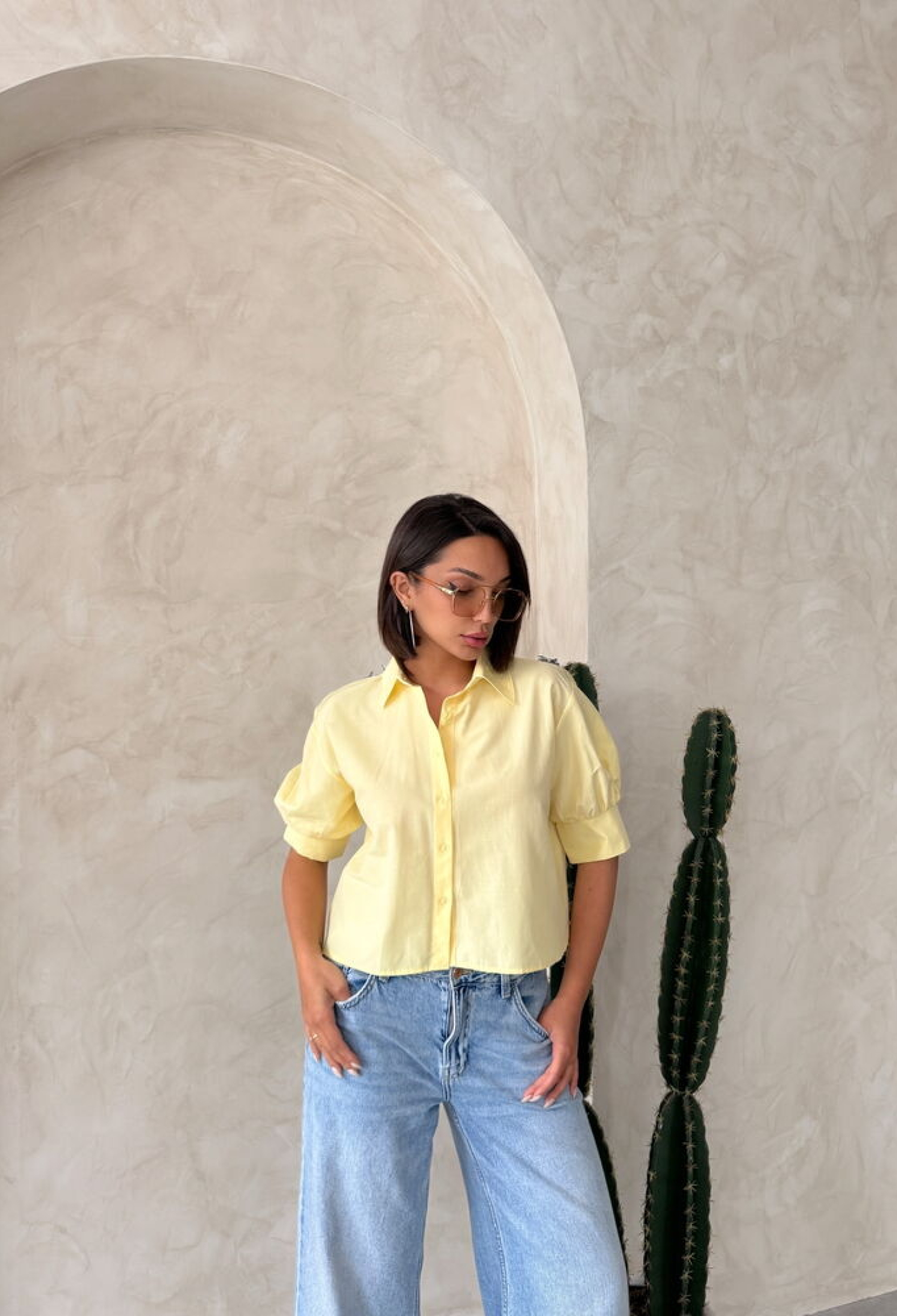 Back Butterfly Detailed Shirt - Brand: Topshow - Women & Kids, Baby Clothes Wholesale - TheBS Women