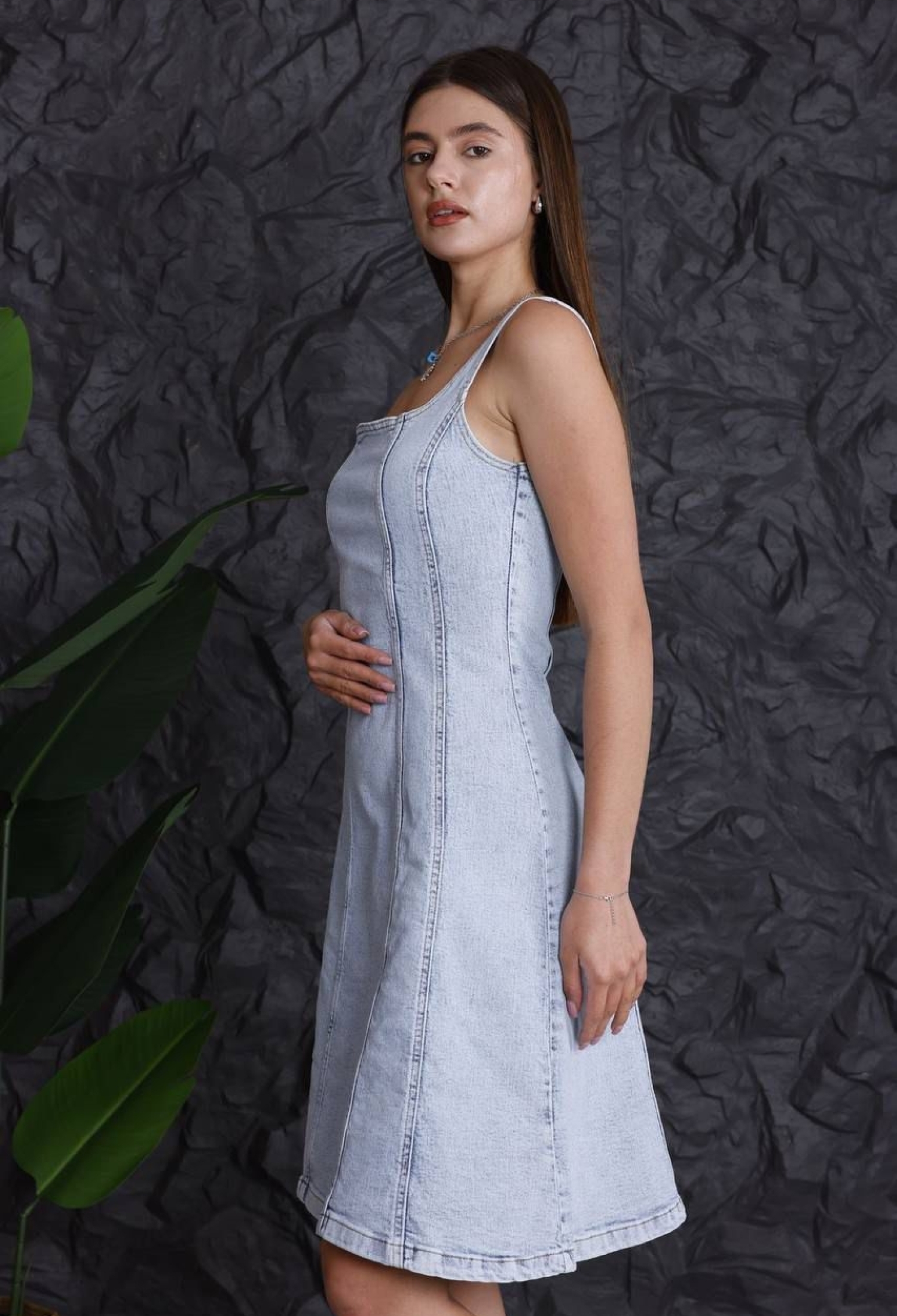 Denim Dress - Brand: My Jest Fashion - Women & Kids, Baby Clothes Wholesale - TheBS Women