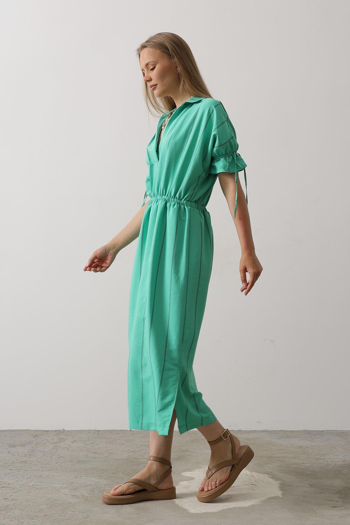 Elastic Waist Dress – Brand: Reyon – Women & Kids, Baby Clothes Wholesale – TheBS Women