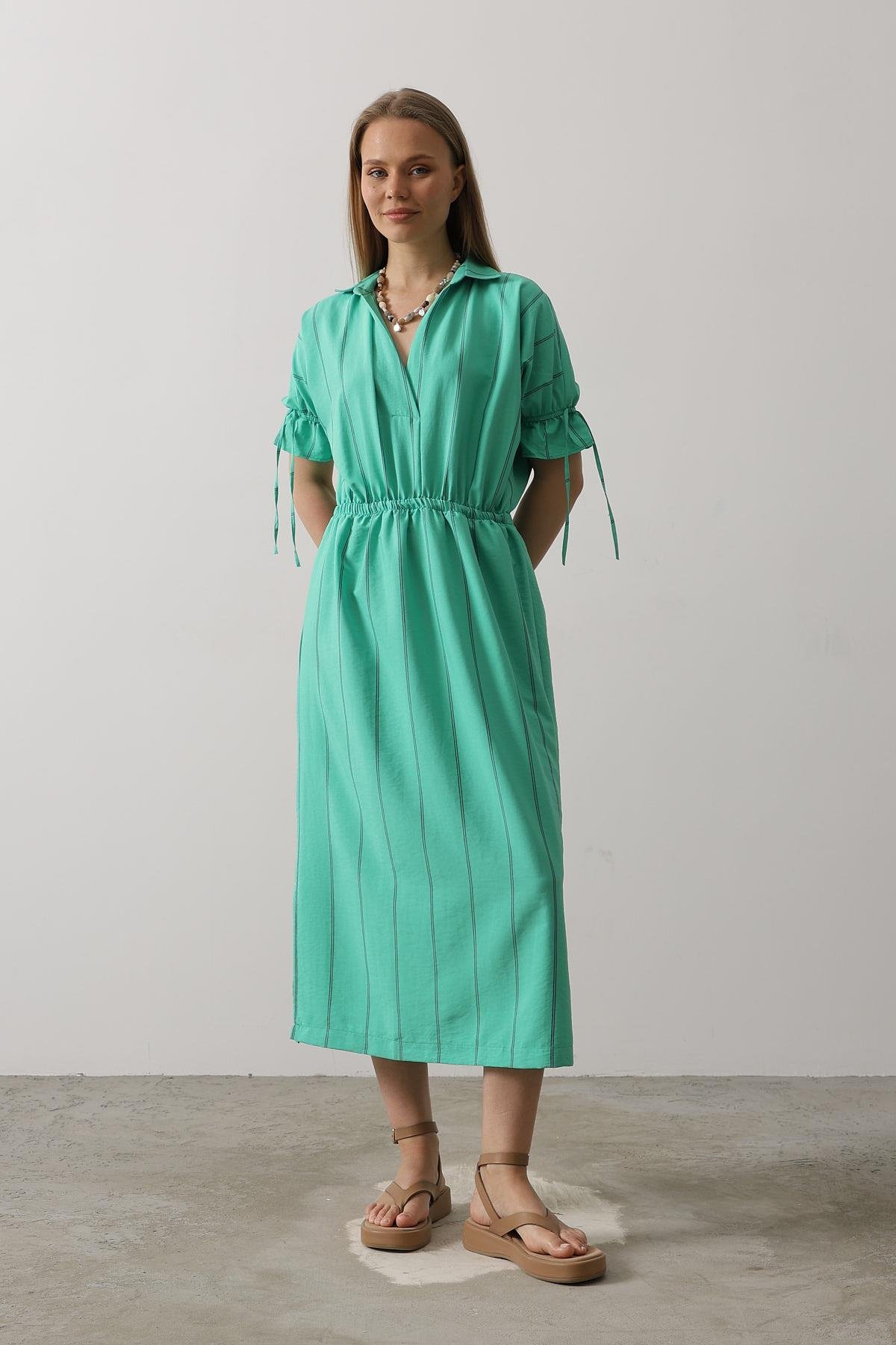 Elastic Waist Dress – Brand: Reyon – Women & Kids, Baby Clothes Wholesale – TheBS Women