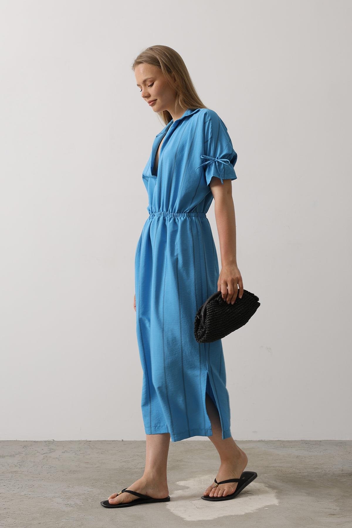 Elastic Waist Dress – Brand: Reyon – Women & Kids, Baby Clothes Wholesale – TheBS Women