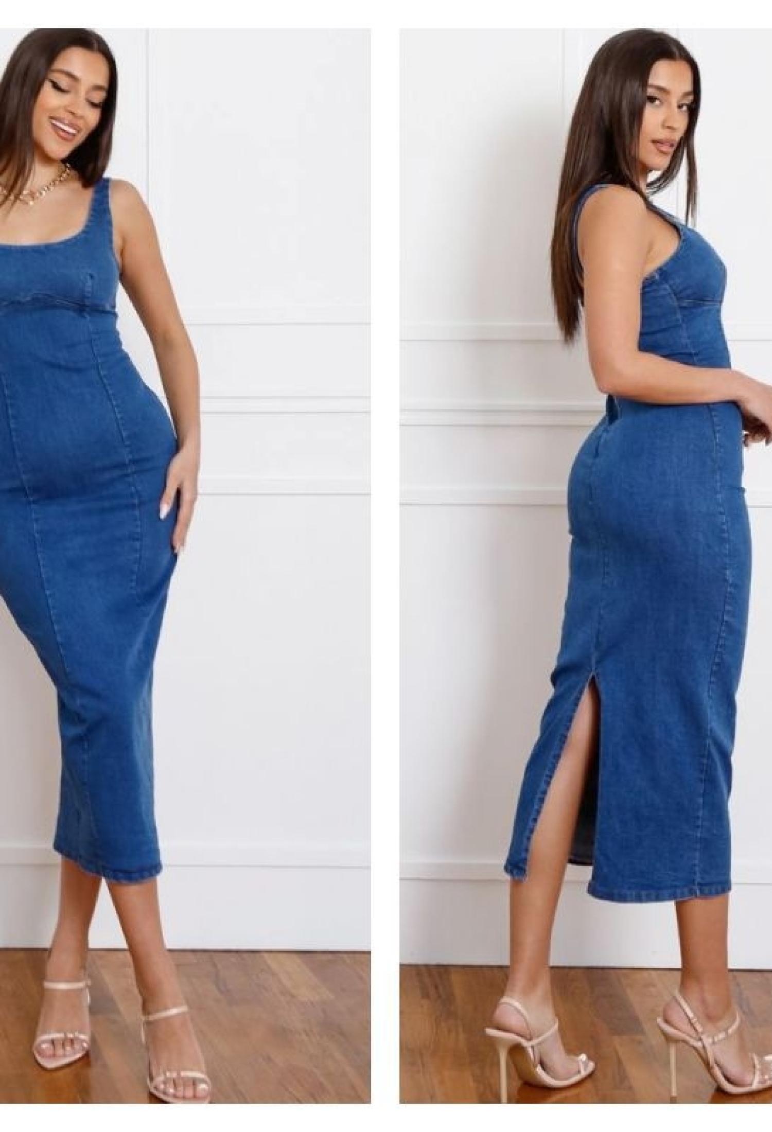 Denim Dress - Brand: My Jest Fashion - Women & Kids, Baby Clothes Wholesale - TheBS Women