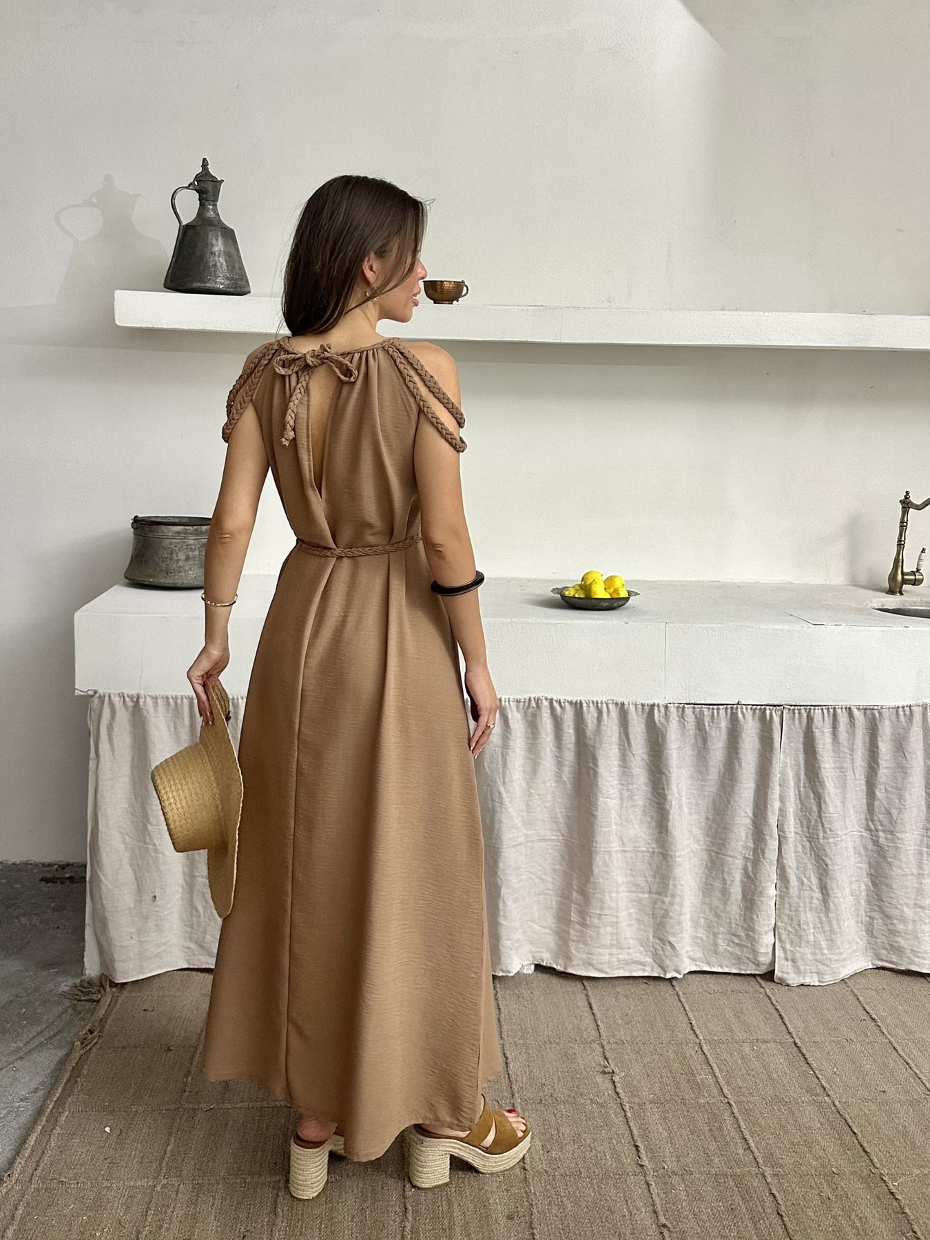 Linen Dress - Brand: My Jest Fashion - Women & Kids, Baby Clothes Wholesale - TheBS Women