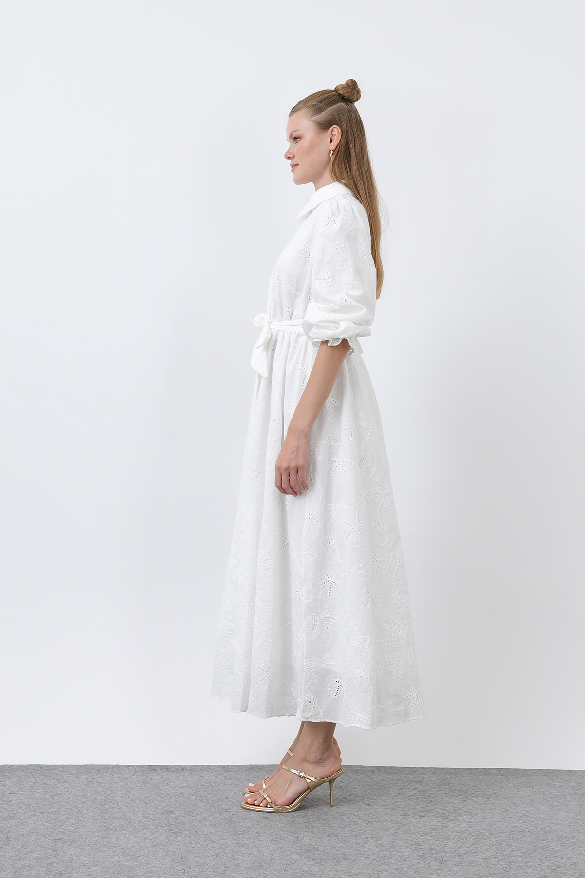 Women's Belted Cotton Shirt Dress - Brand: Puane - Women & Kids, Baby Clothes Wholesale - TheBS Women Women's Belted Cotton Shirt Dress - Brand: Puane - Women & Kids, Baby Clothes Wholesale - TheBS Women