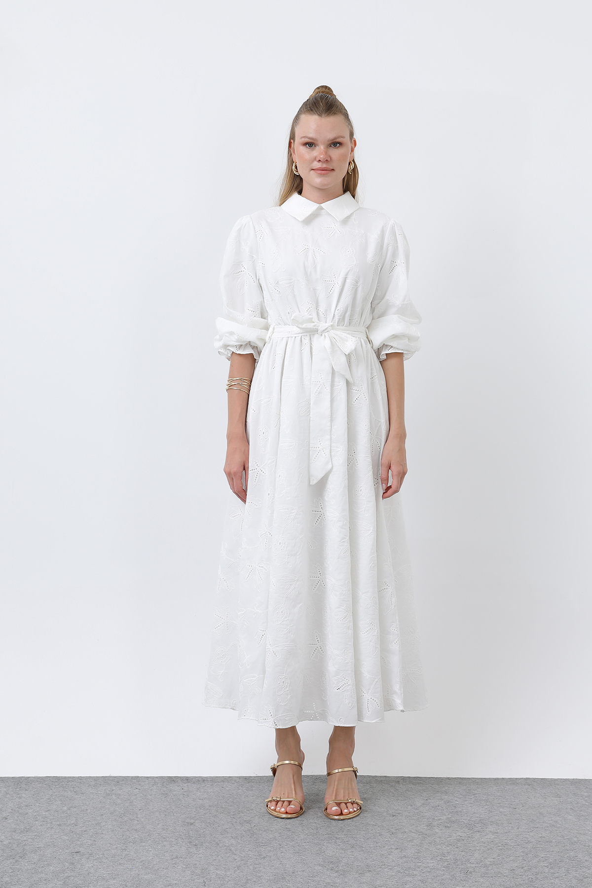 Women's Belted Cotton Shirt Dress - Brand: Puane - Women & Kids, Baby Clothes Wholesale - TheBS Women Women's Belted Cotton Shirt Dress - Brand: Puane - Women & Kids, Baby Clothes Wholesale - TheBS Women