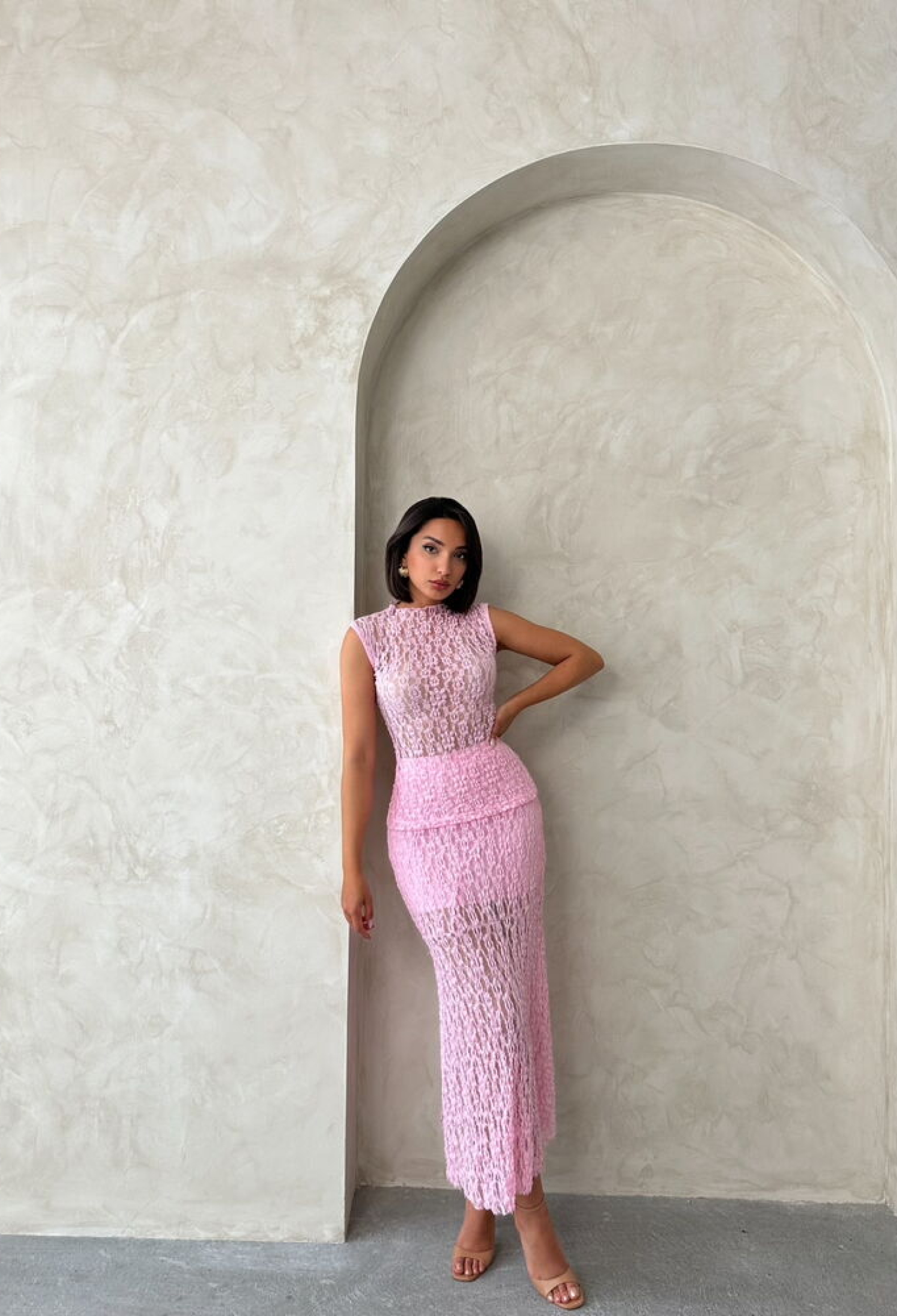 Zero Sleeve Lace Blouse - Brand: Topshow - Women & Kids, Baby Clothes Wholesale - TheBS Women