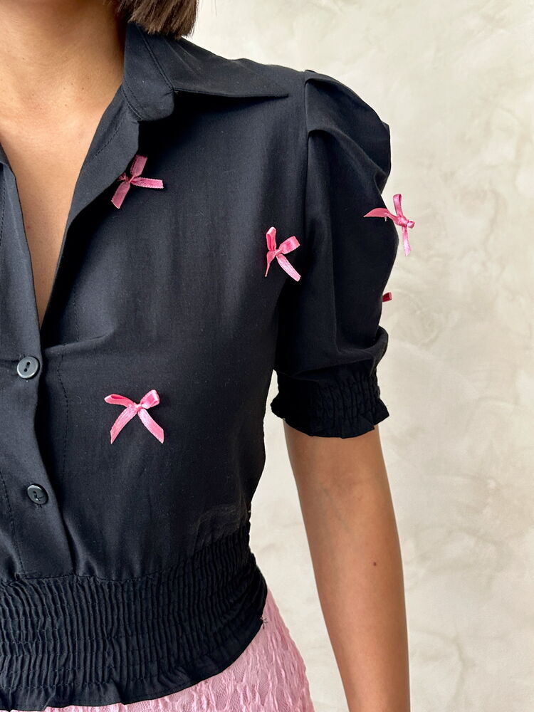 D1779 Sleeve-Length Skirt Buttoned Shirt – Brand: Topshow – Women & Kids, Baby Clothes Wholesale – TheBS Women