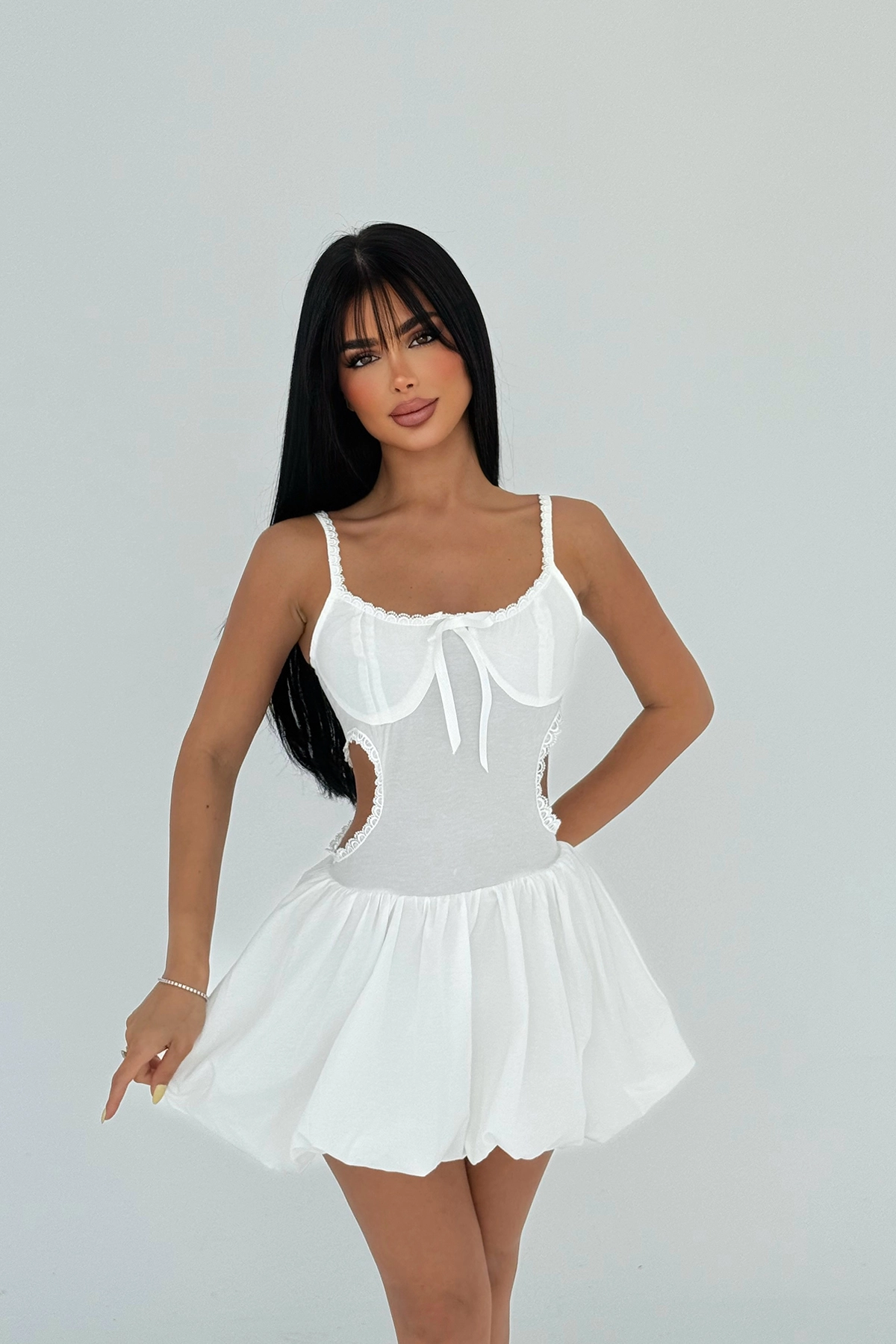 Strap Mini Dress - Brand: EYYO ATELIER - Women & Kids, Baby Clothes Wholesale - TheBS Women