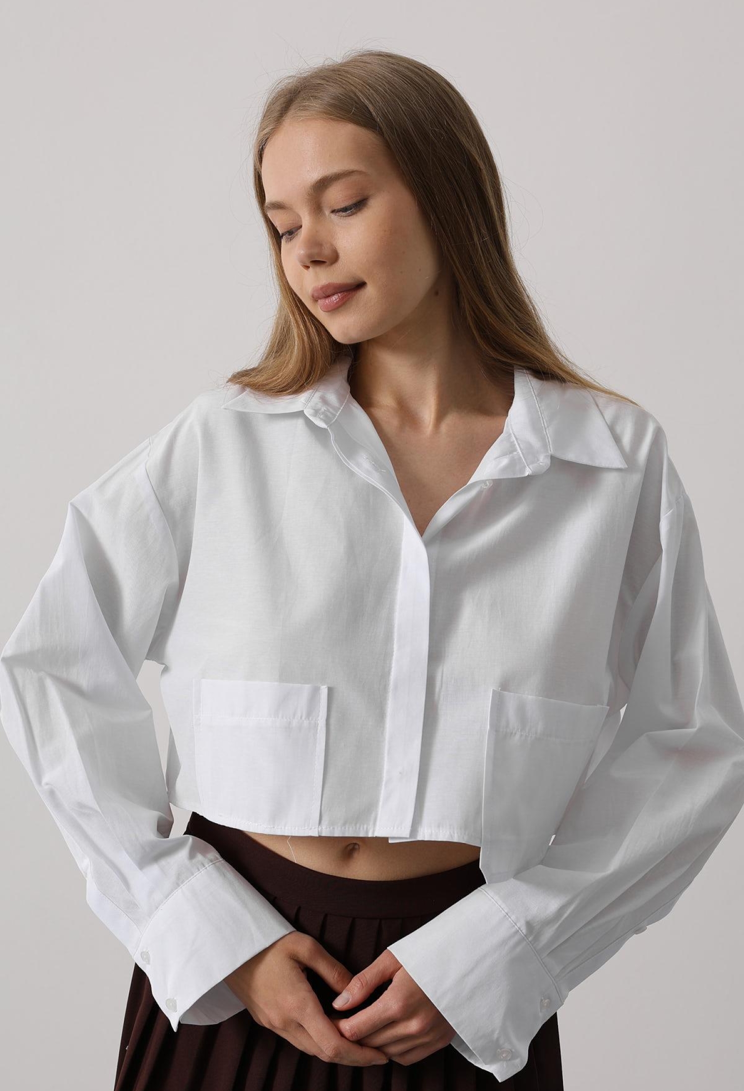 Short Size Double Pocket Shirt - Brand: Reyon - Women & Kids, Baby Clothes Wholesale - TheBS Women