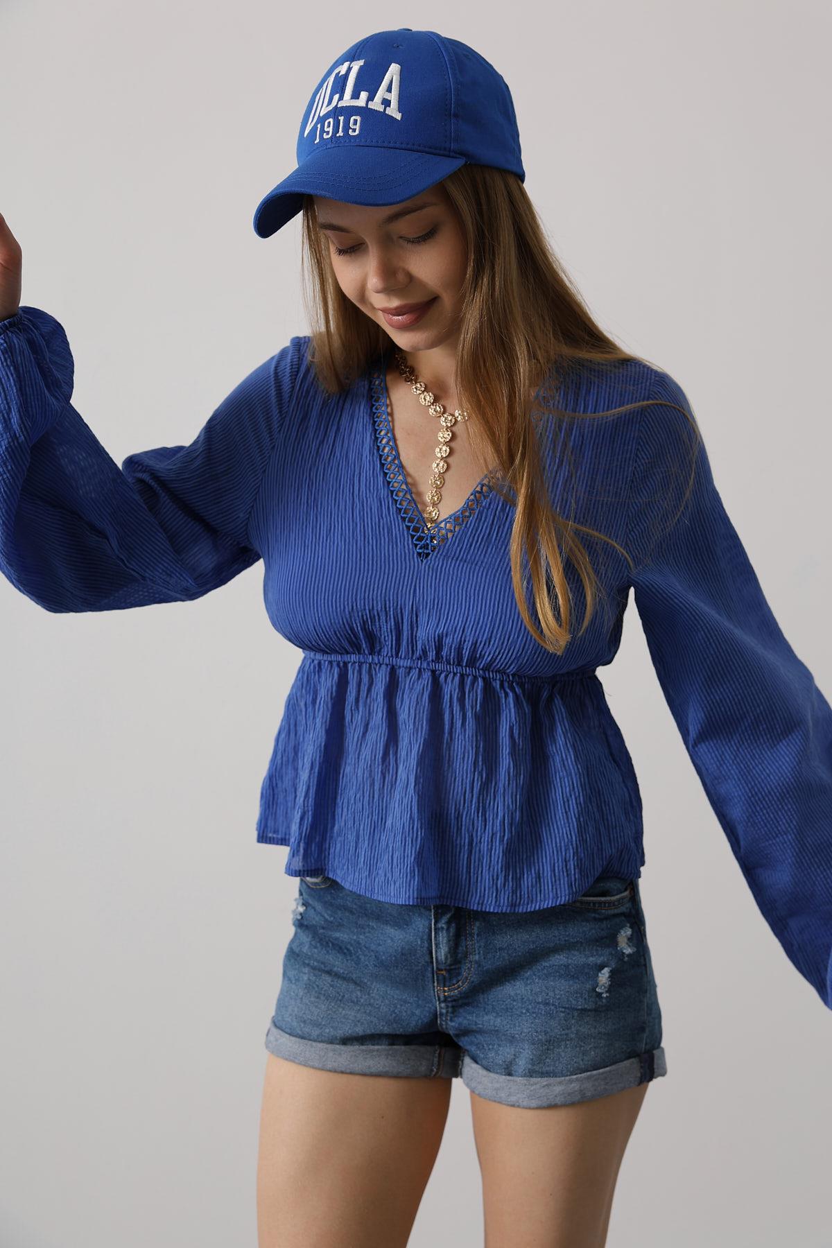 V-Neck Lace Blouse - Brand: Reyon - Women & Kids, Baby Clothes Wholesale - TheBS Women V-Neck Lace Blouse - Brand: Reyon - Women & Kids, Baby Clothes Wholesale - TheBS Women