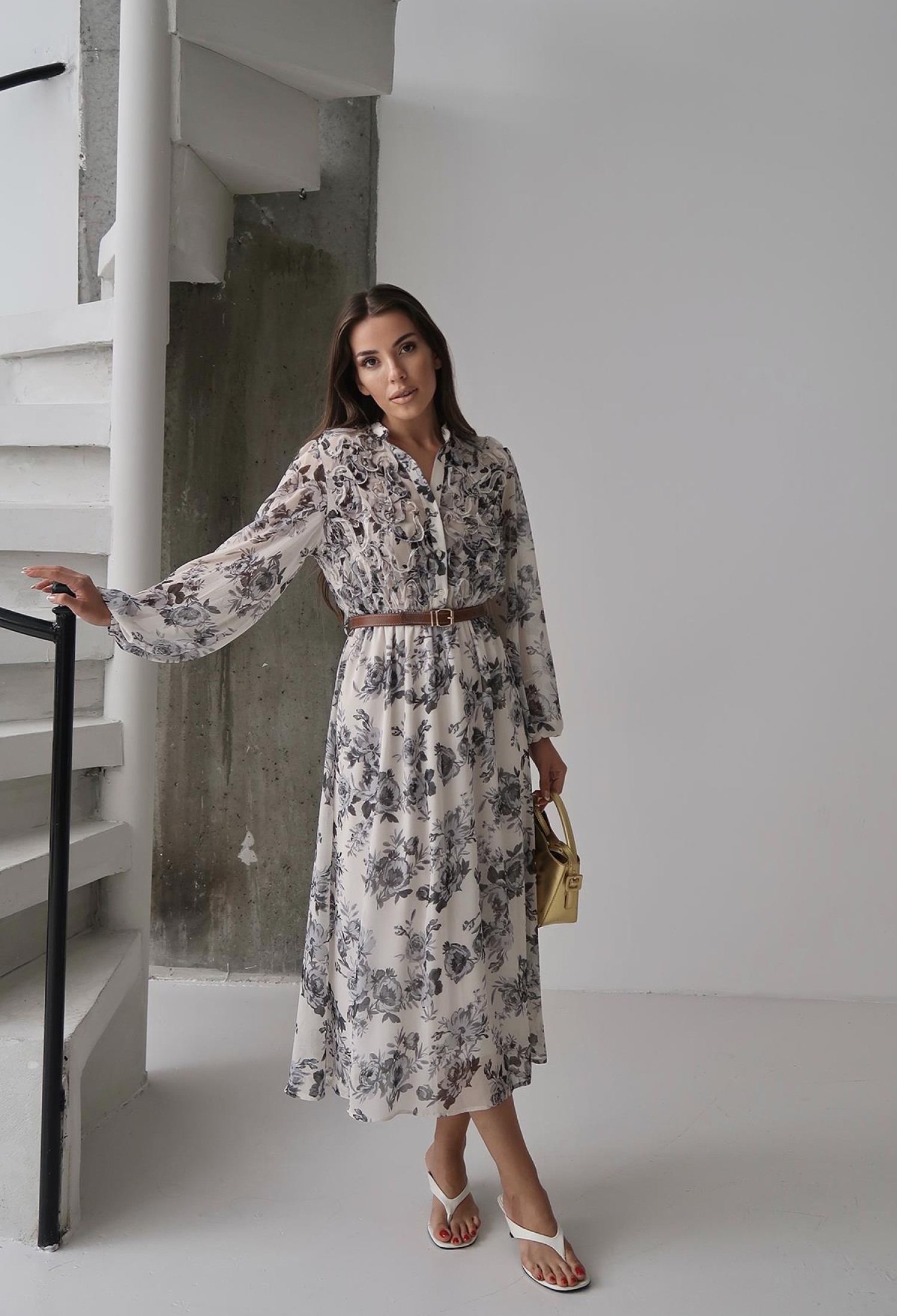 WholesaleBib Detailed Dress - Brand: Elisa - Women & Kids, Baby Clothes Wholesale - TheBS Women