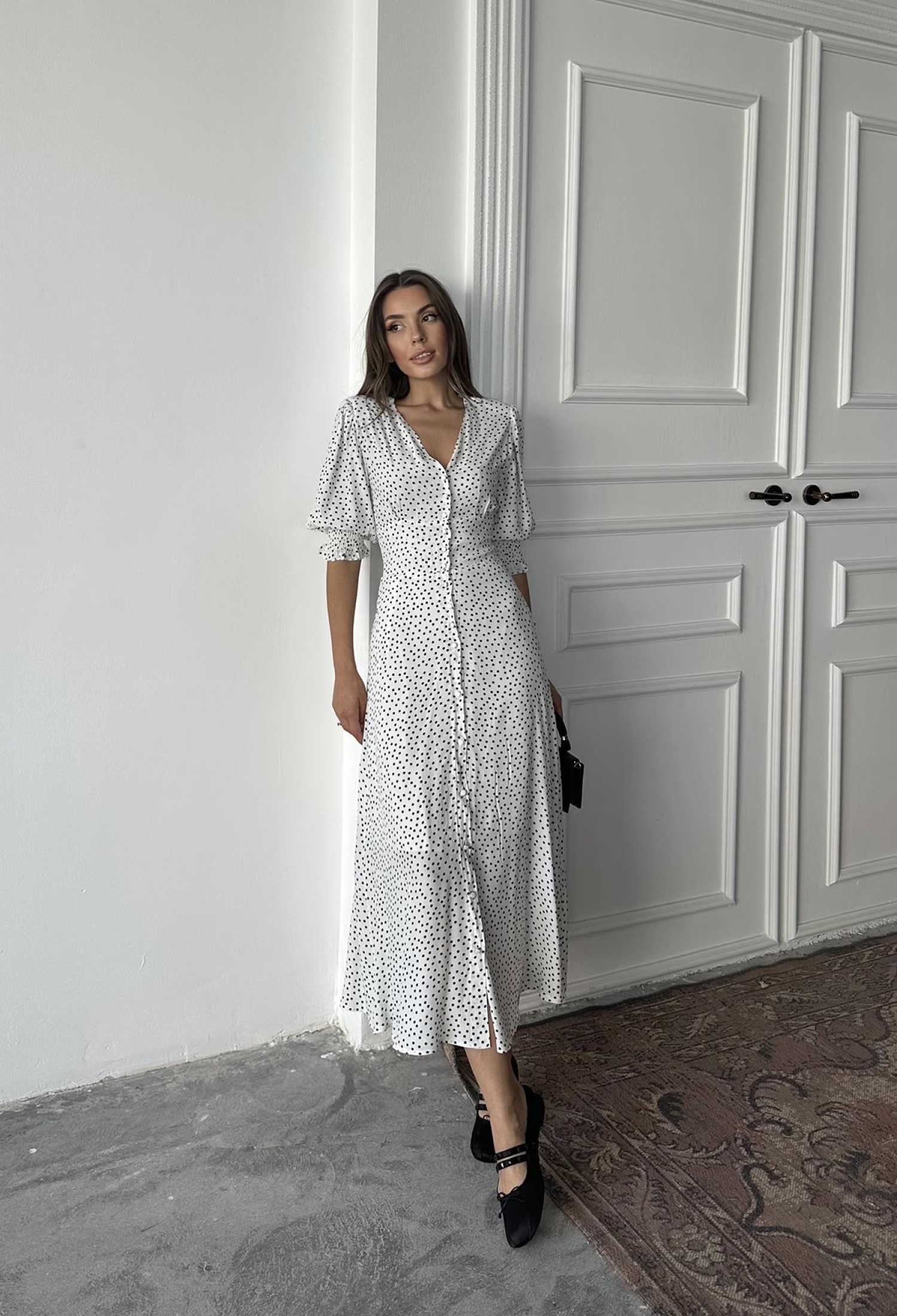 Gimped Back And Waist Dress - Brand: Elisa - Women & Kids, Baby Clothes Wholesale - TheBS Women